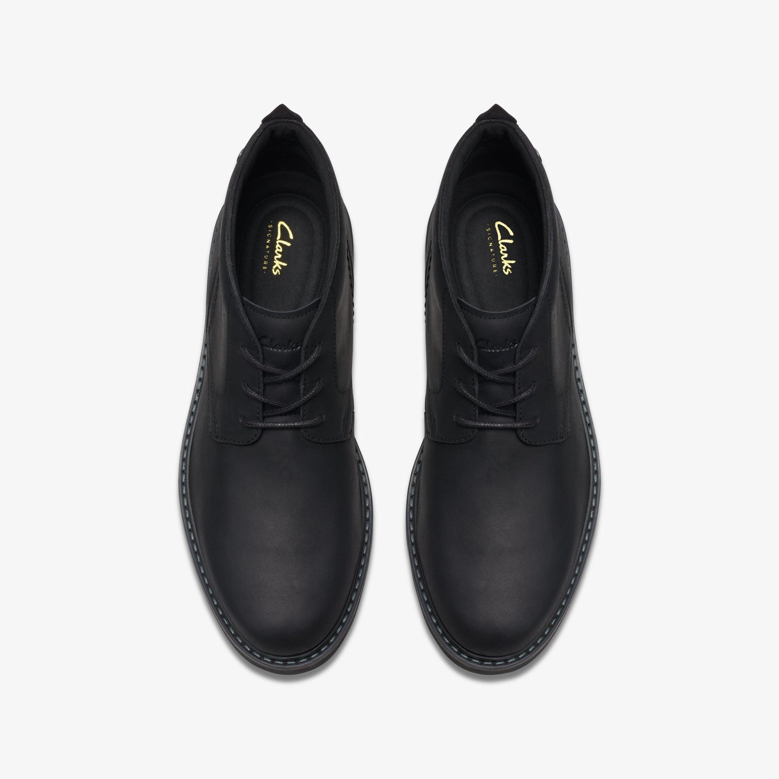Newford Mid Black Leather - Image 6