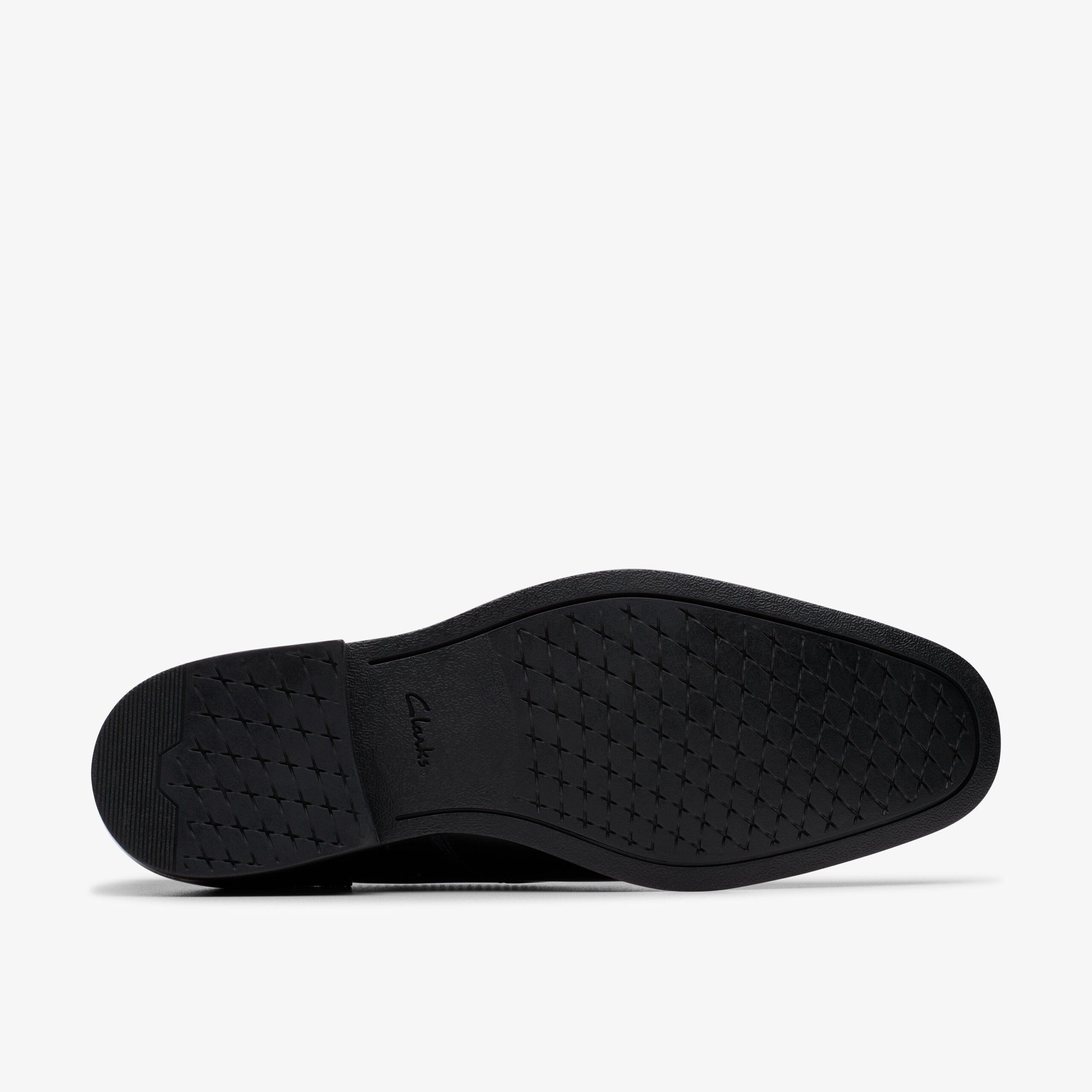Paulton Lace Black Hi Shine Leather - Image 2