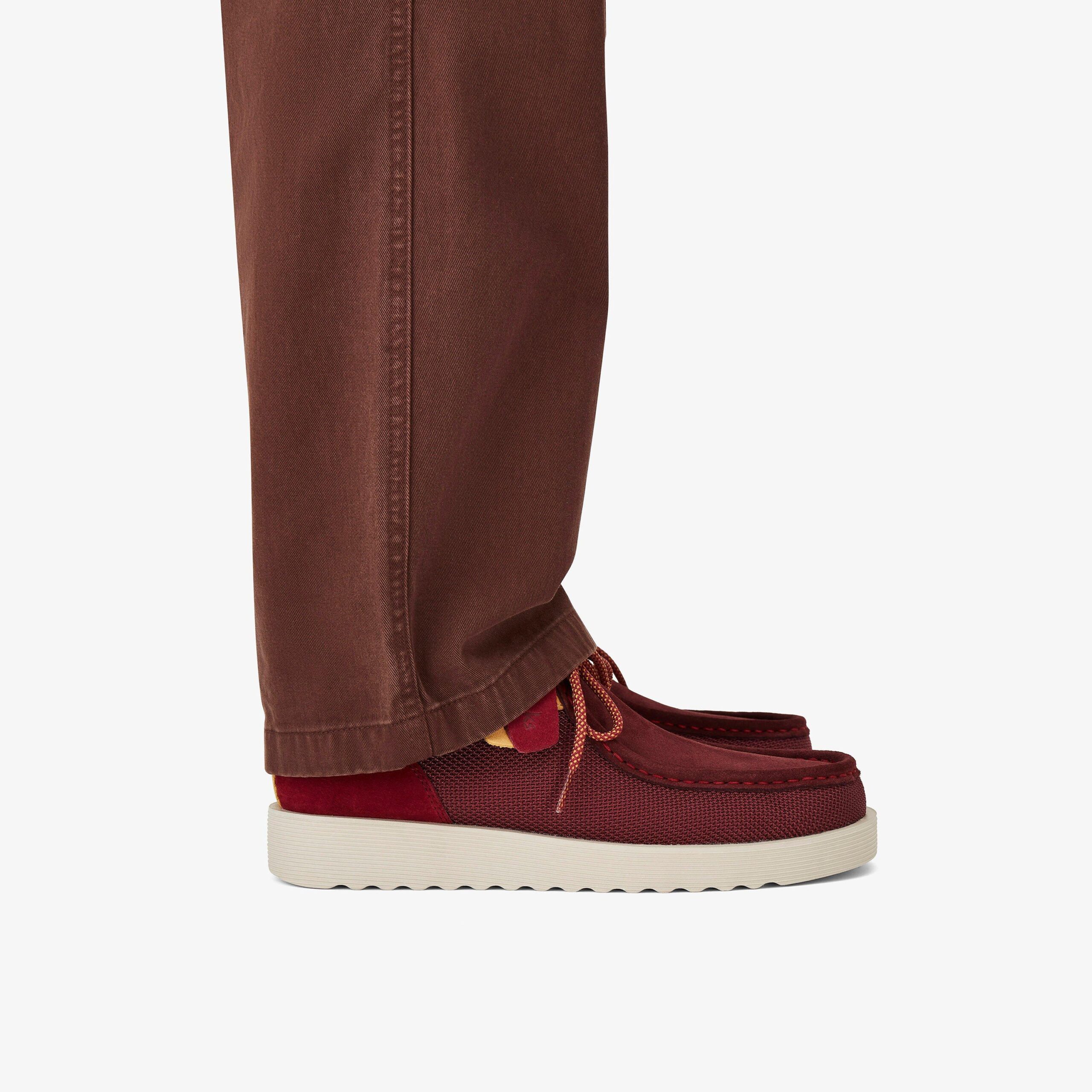 Wallabee FTR2 Boot Burgundy Combination - Image 2