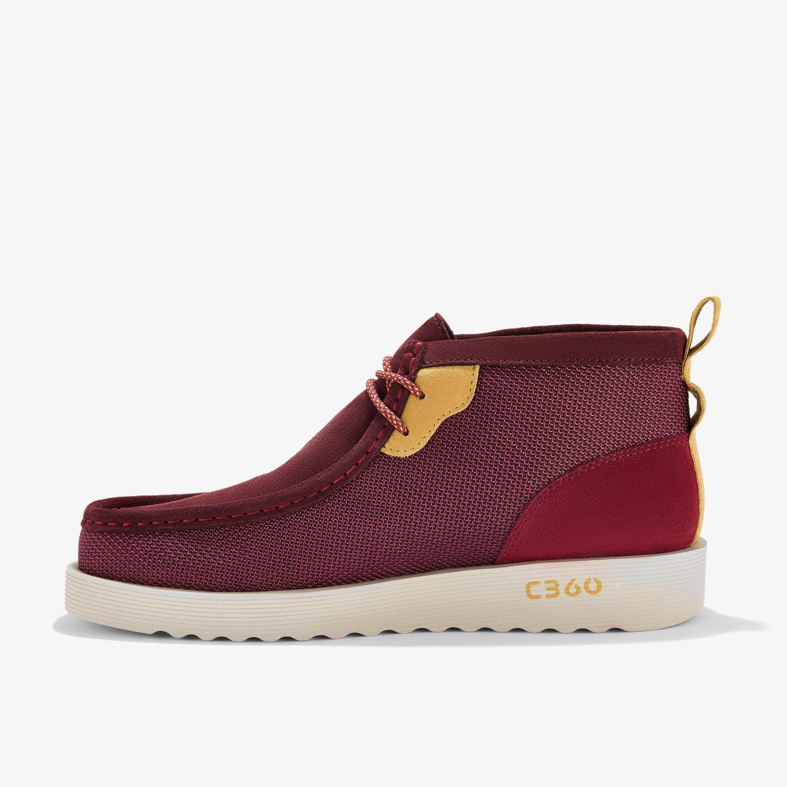 Wallabee FTR2 Boot Burgundy Combination - Image 4