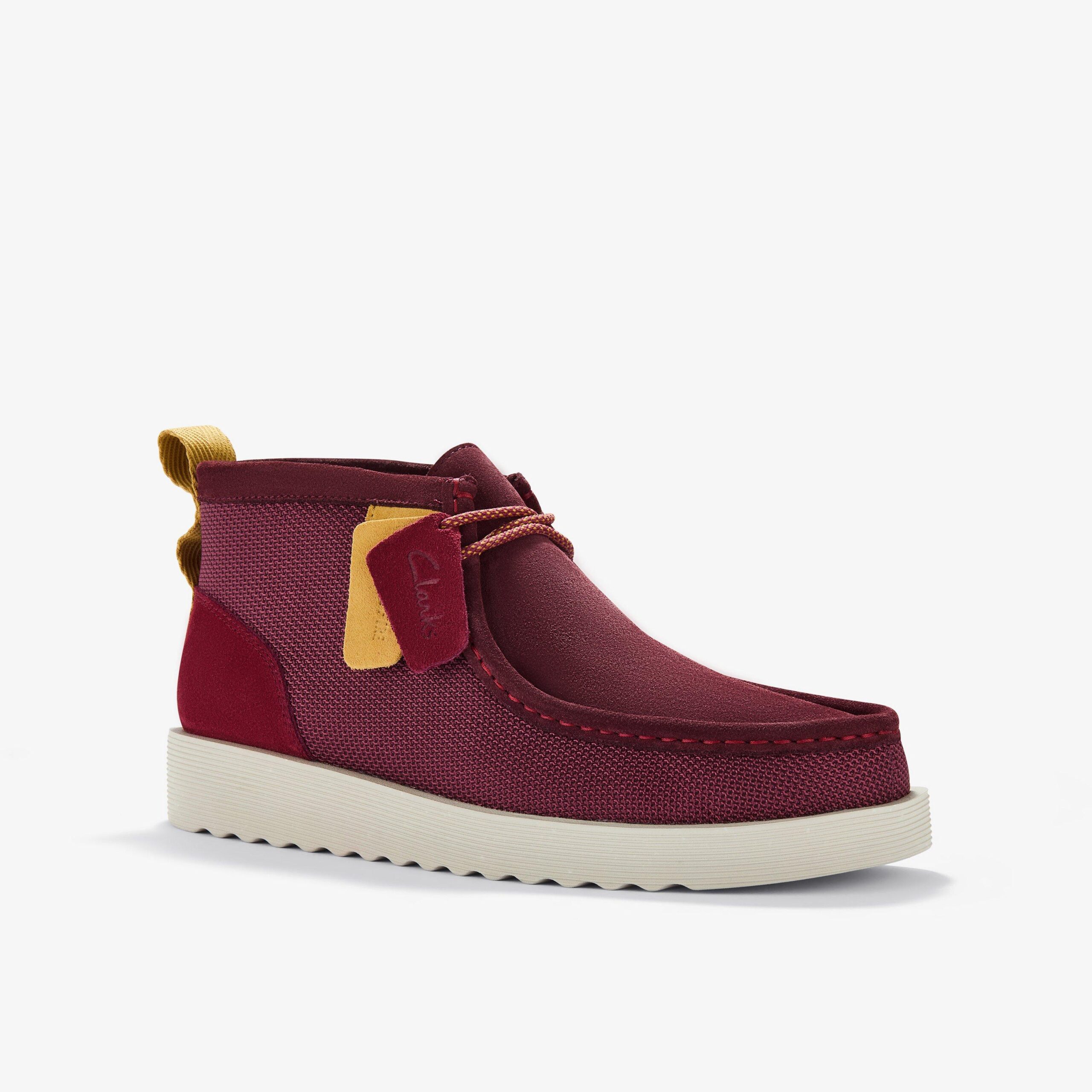 Wallabee FTR2 Boot Burgundy Combination - Image 6