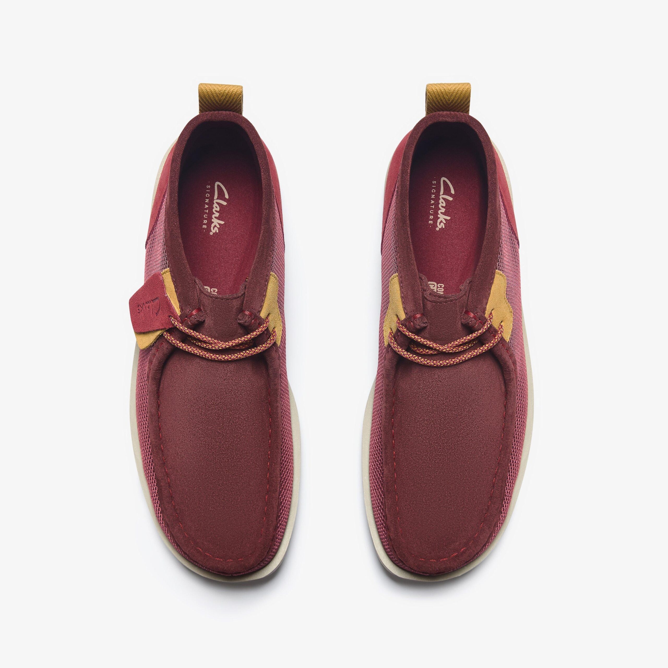 Wallabee FTR2 Boot Burgundy Combination - Image 8