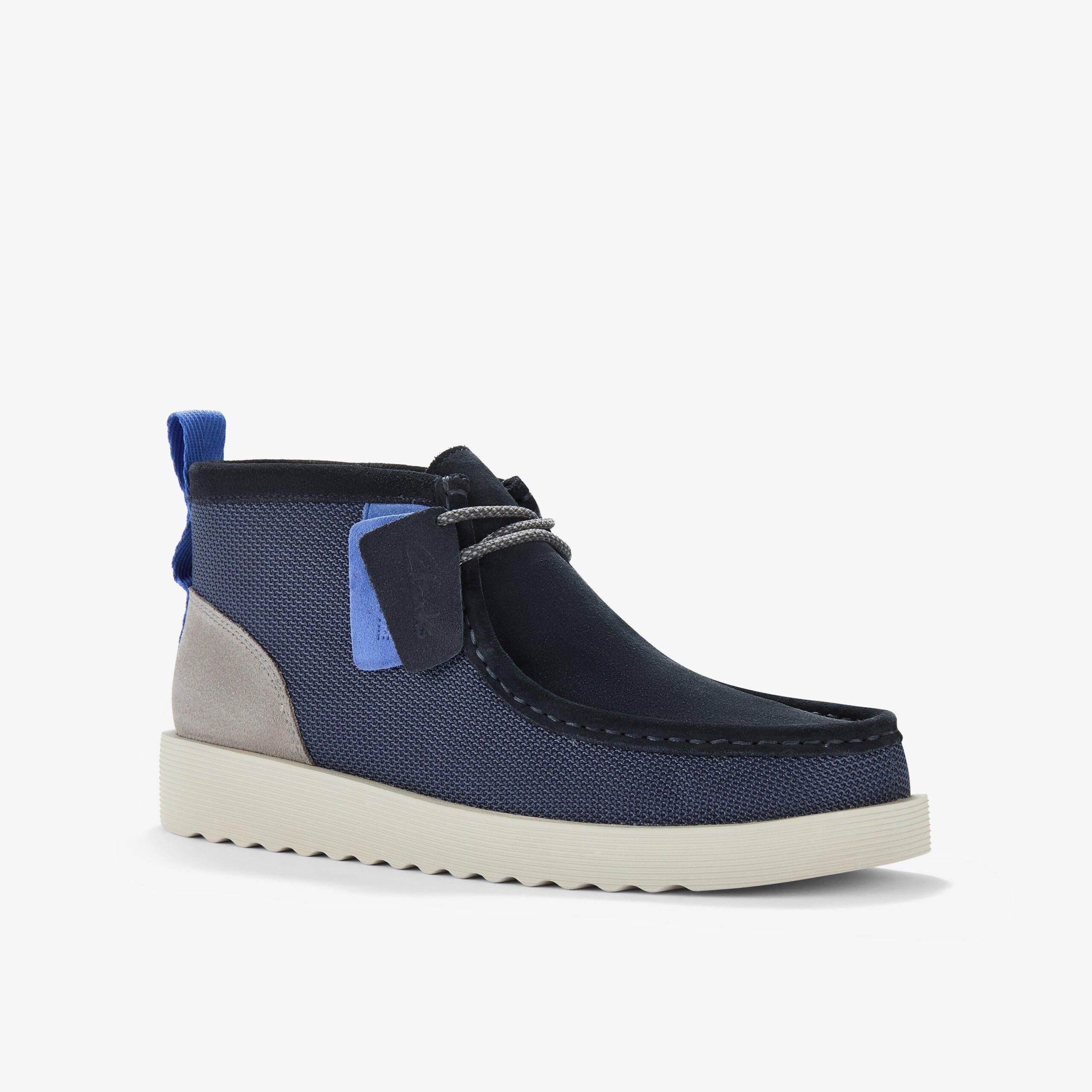 Wallabee FTR2 Boot Navy Combination - Image 2