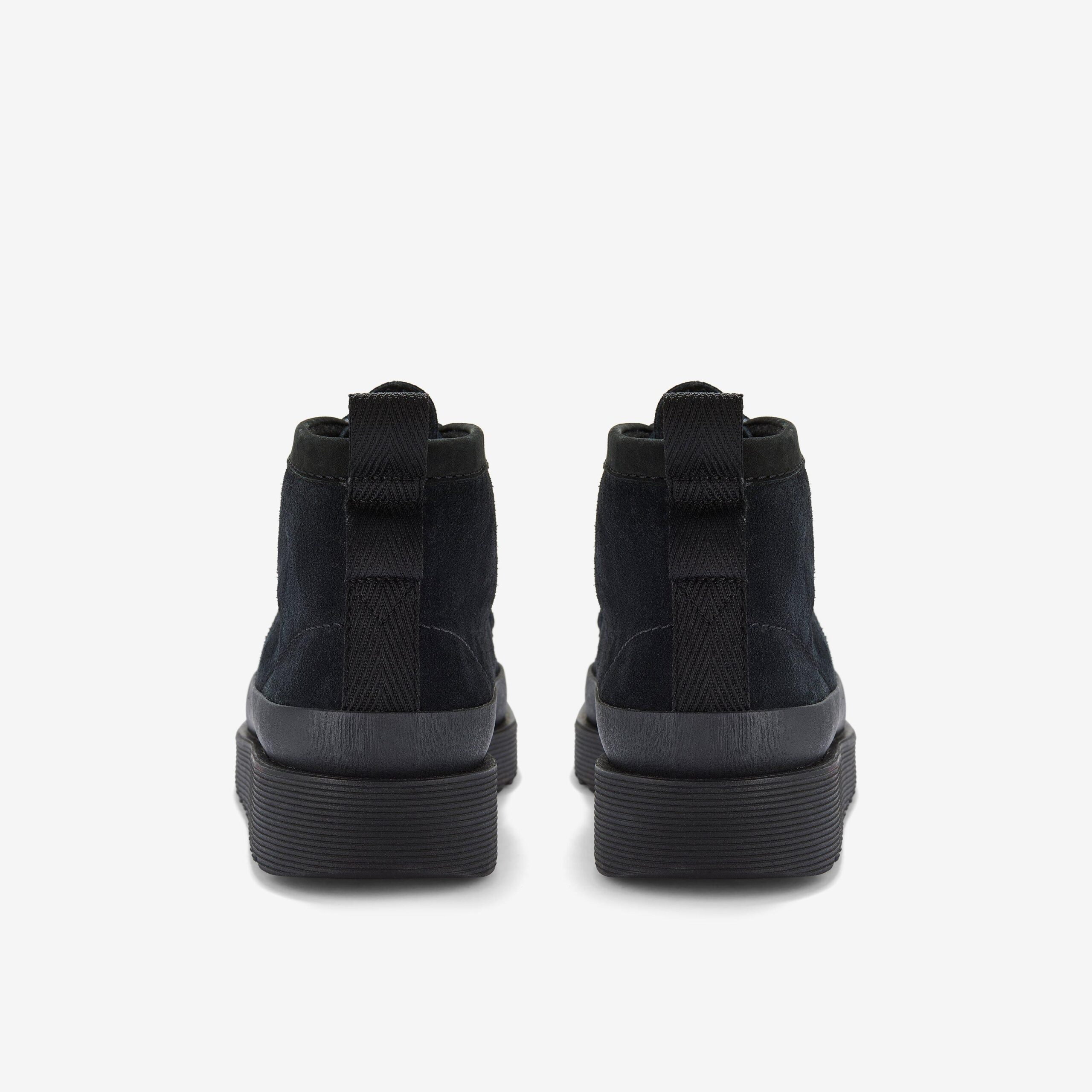 Wallabee FTR2 Hi Black Suede - Image 6