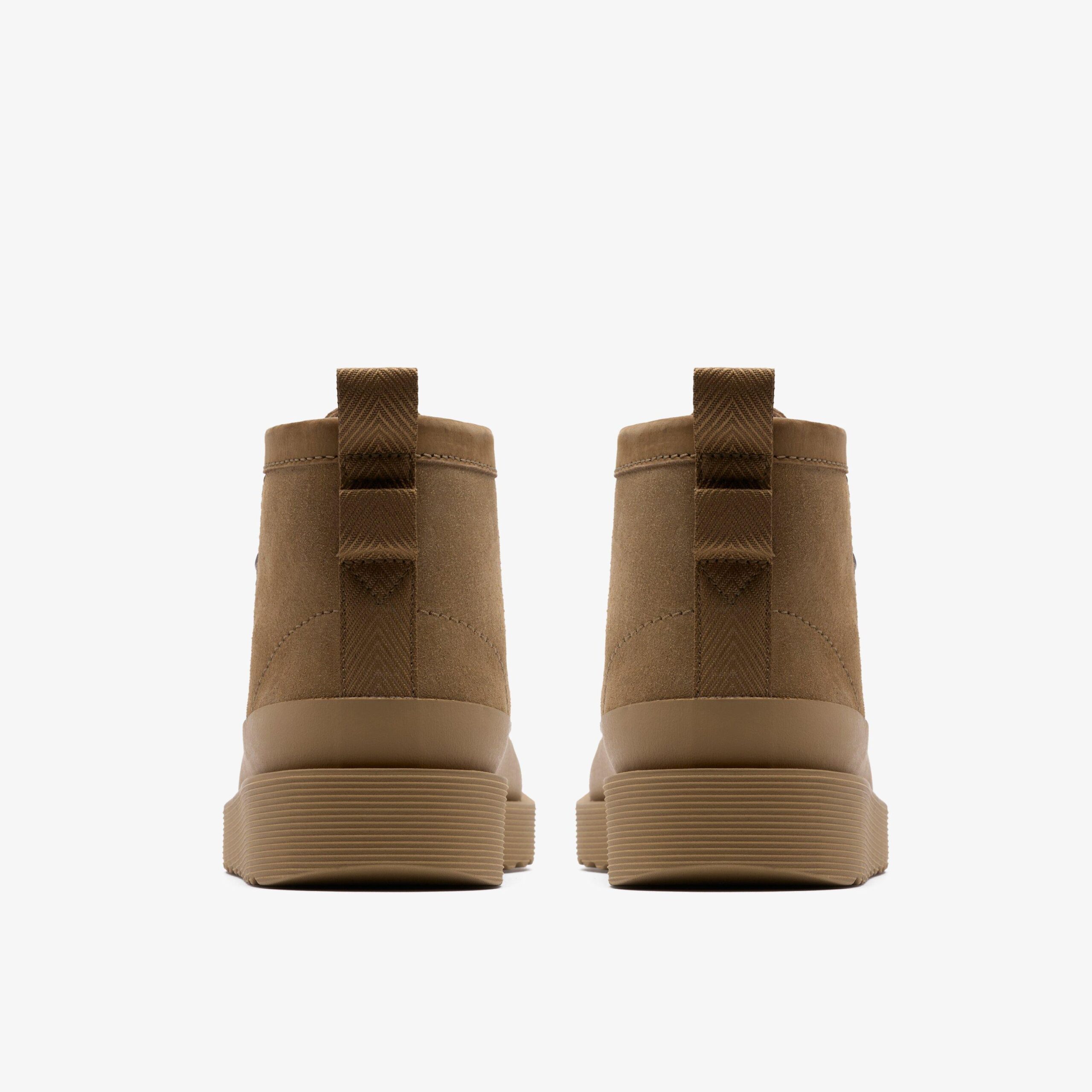 Wallabee FTR2 Hi Dark Sand Suede - Image 5