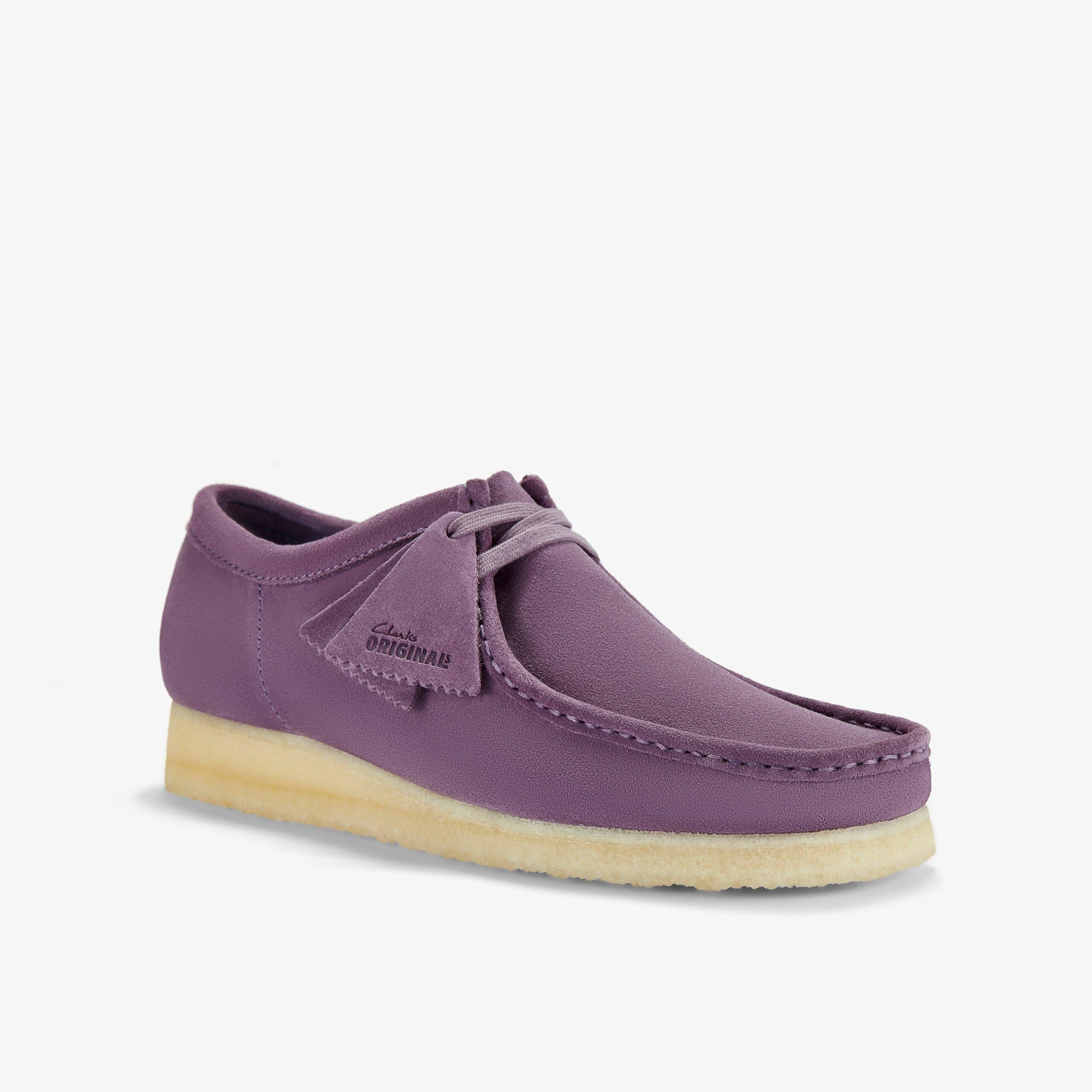 Wallabee Plum Suede - Image 4