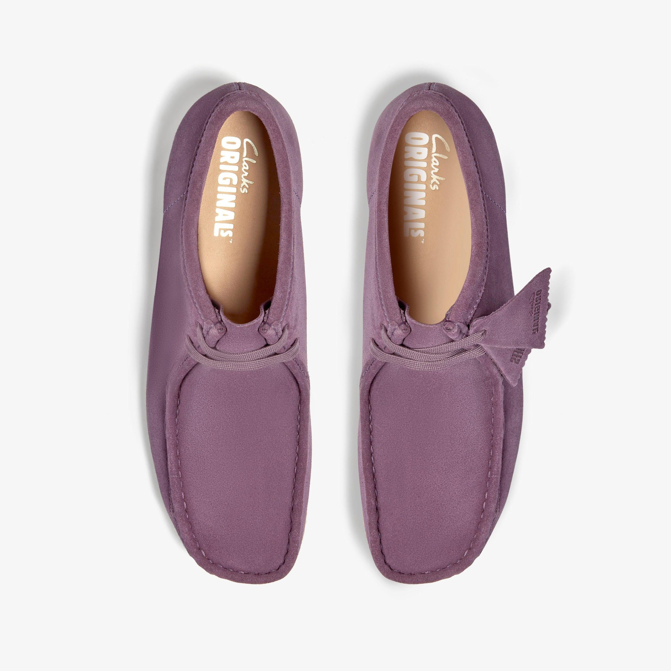 Wallabee Plum Suede - Image 6