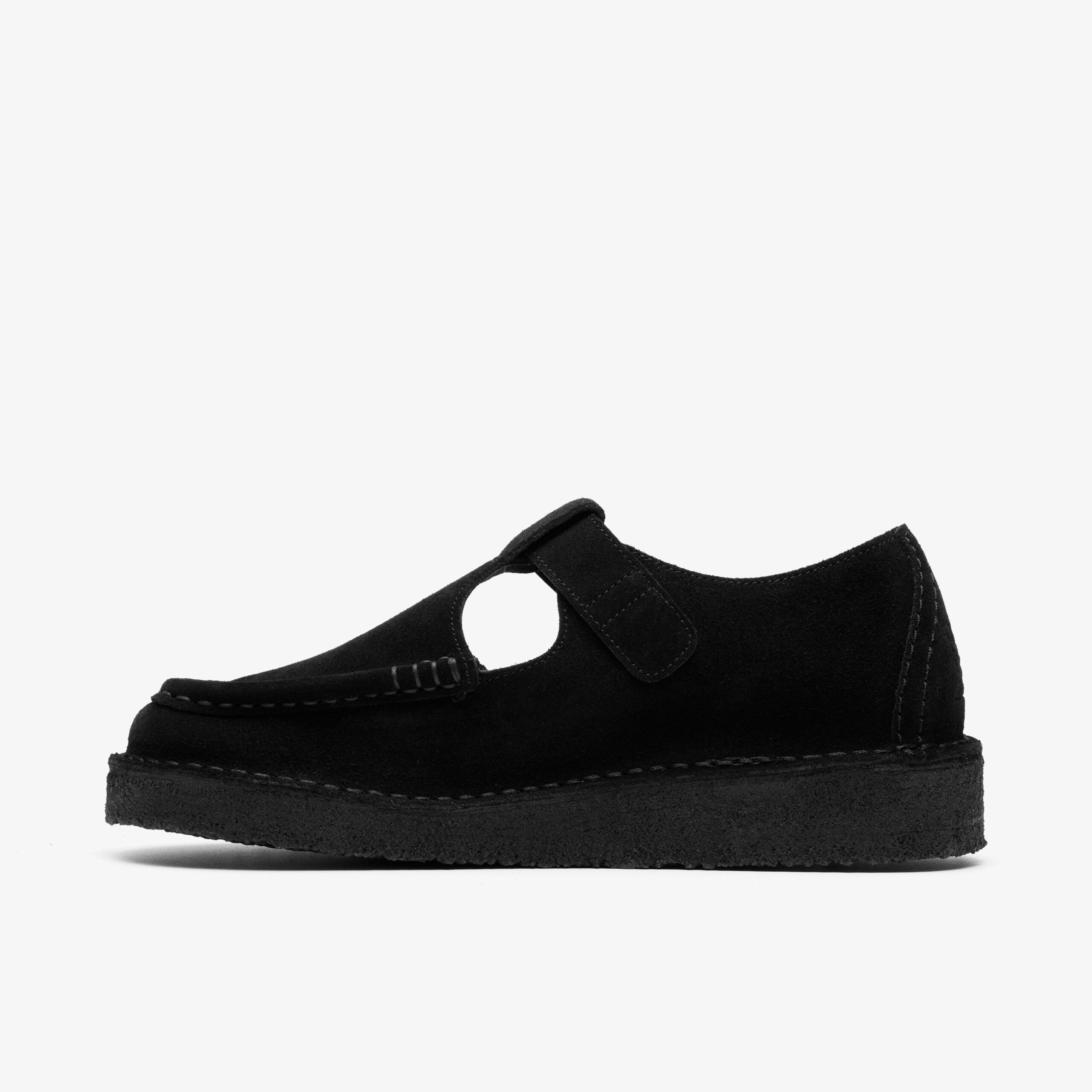 Nomad T Bar Black Suede - Image 3