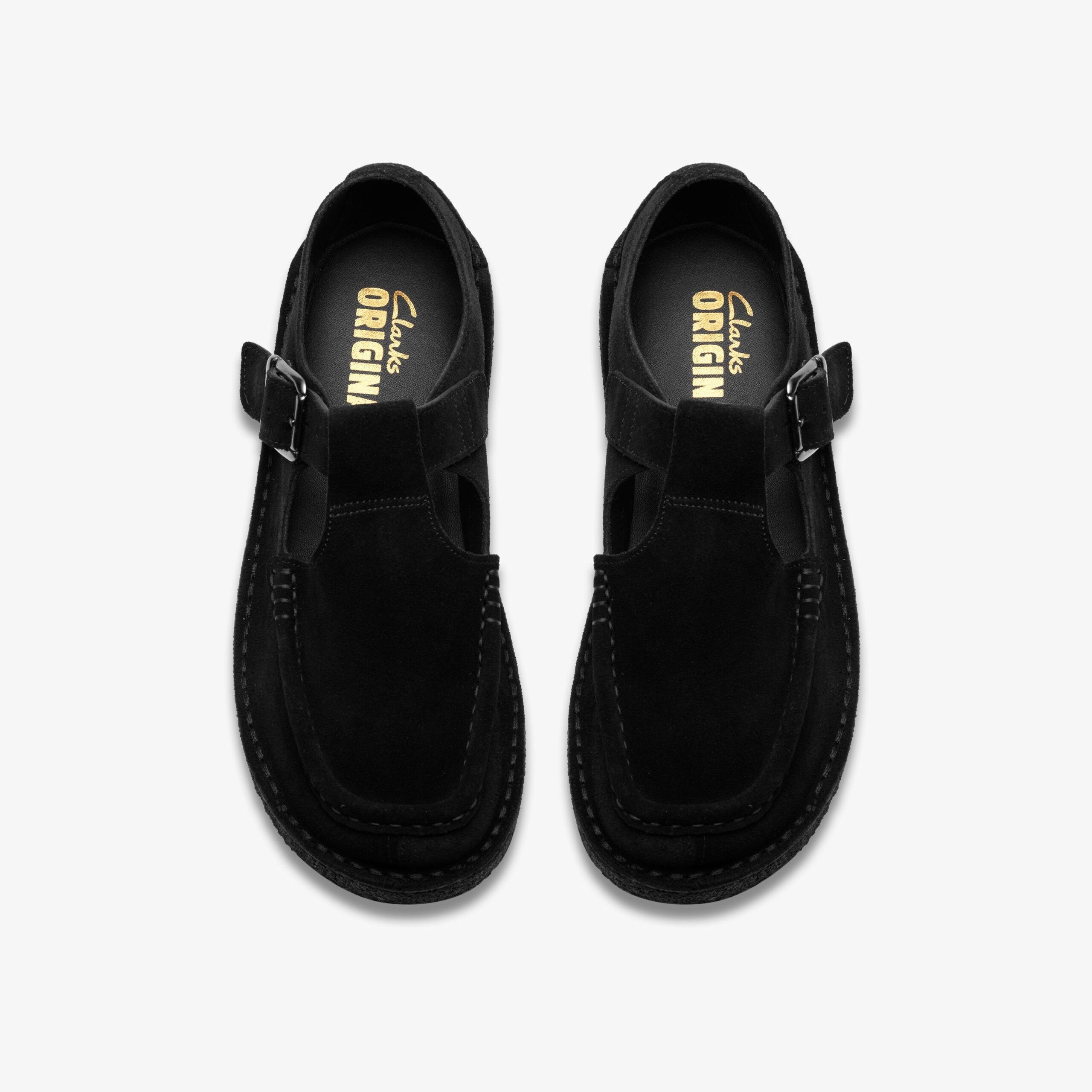 Nomad T Bar Black Suede - Image 6