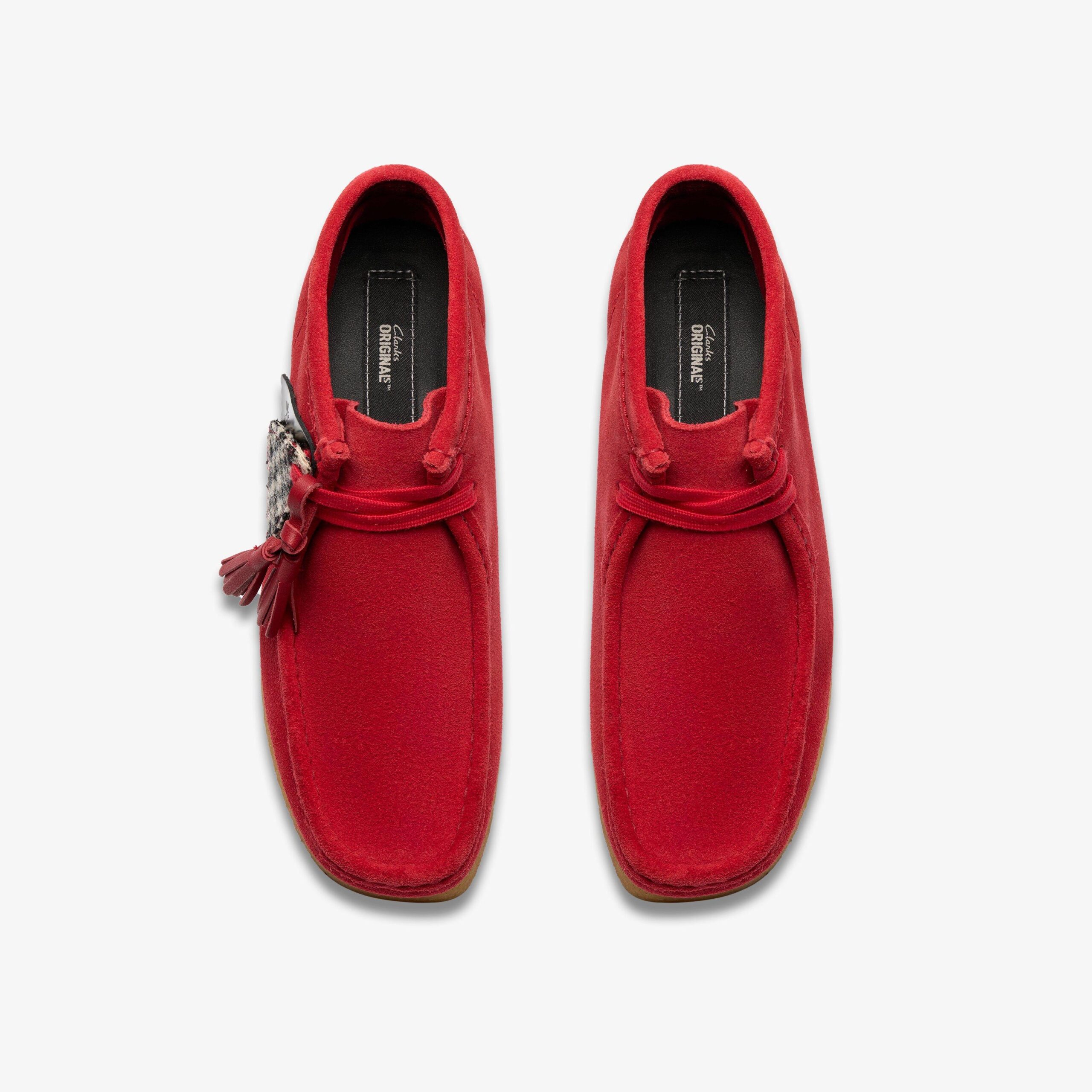 Wallabee Boot Red Suede - Image 8