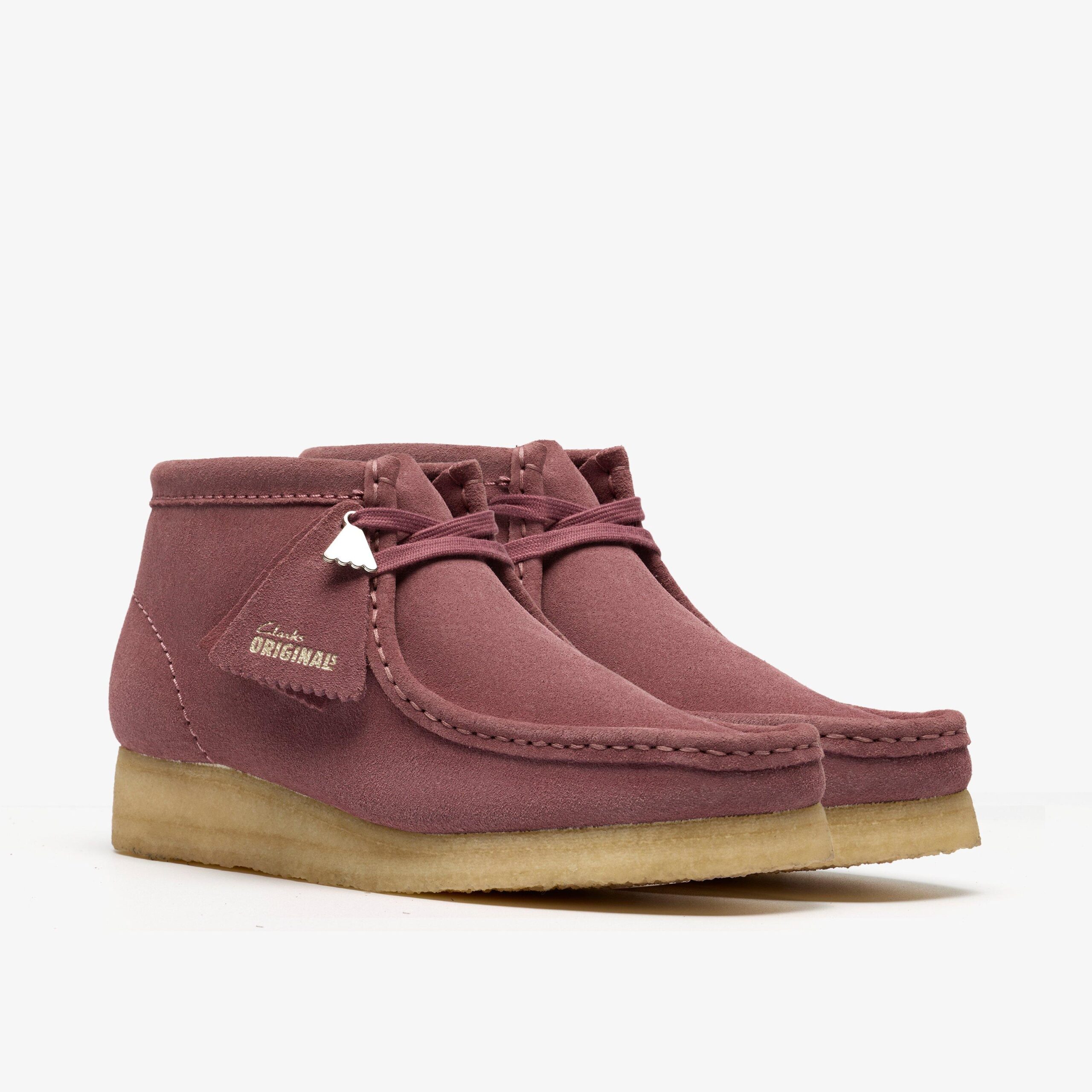 Wallabee Boot Rose Brown Suede - Image 8