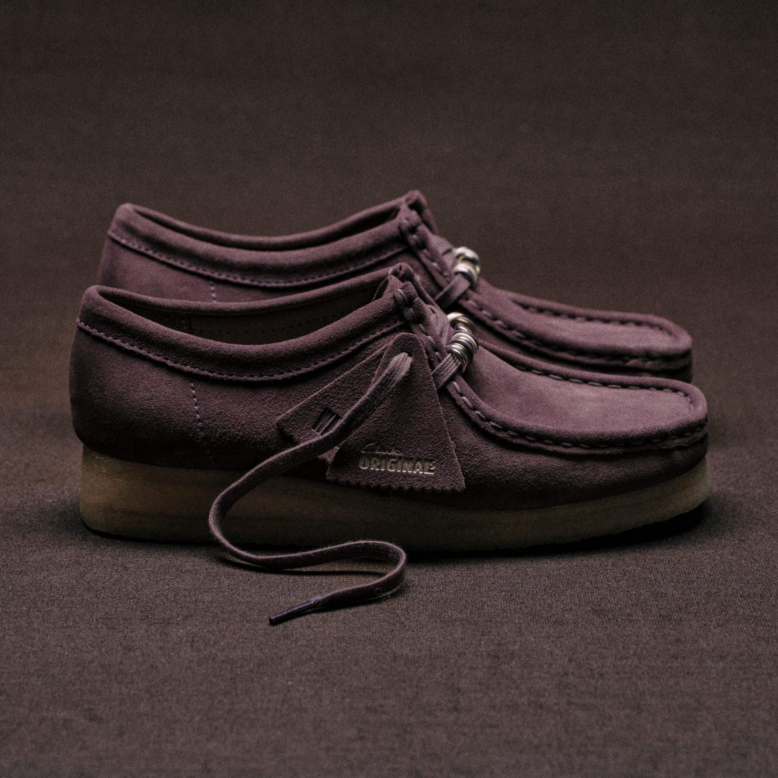 Wallabee Plum Suede - Image 2