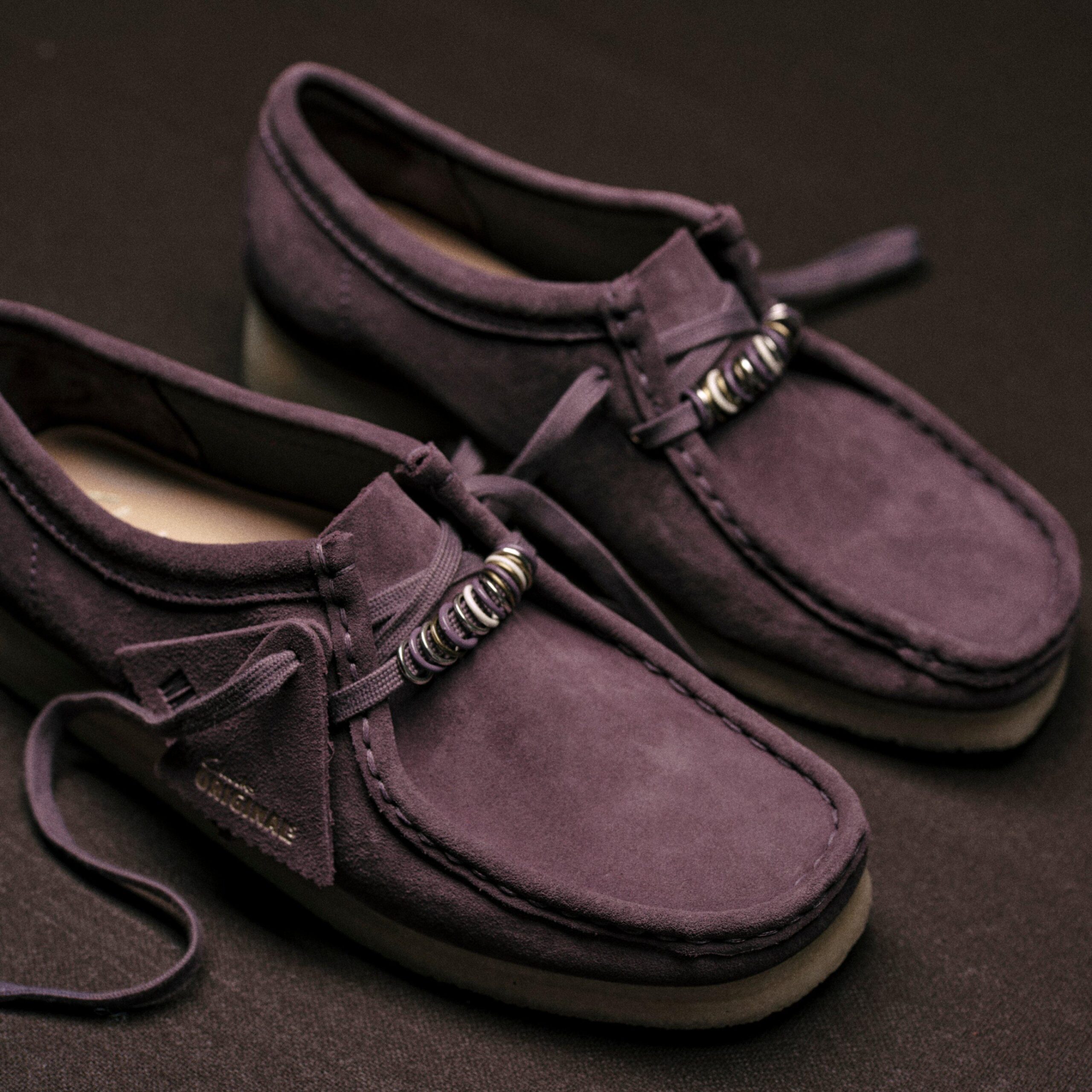 Wallabee Plum Suede - Image 10