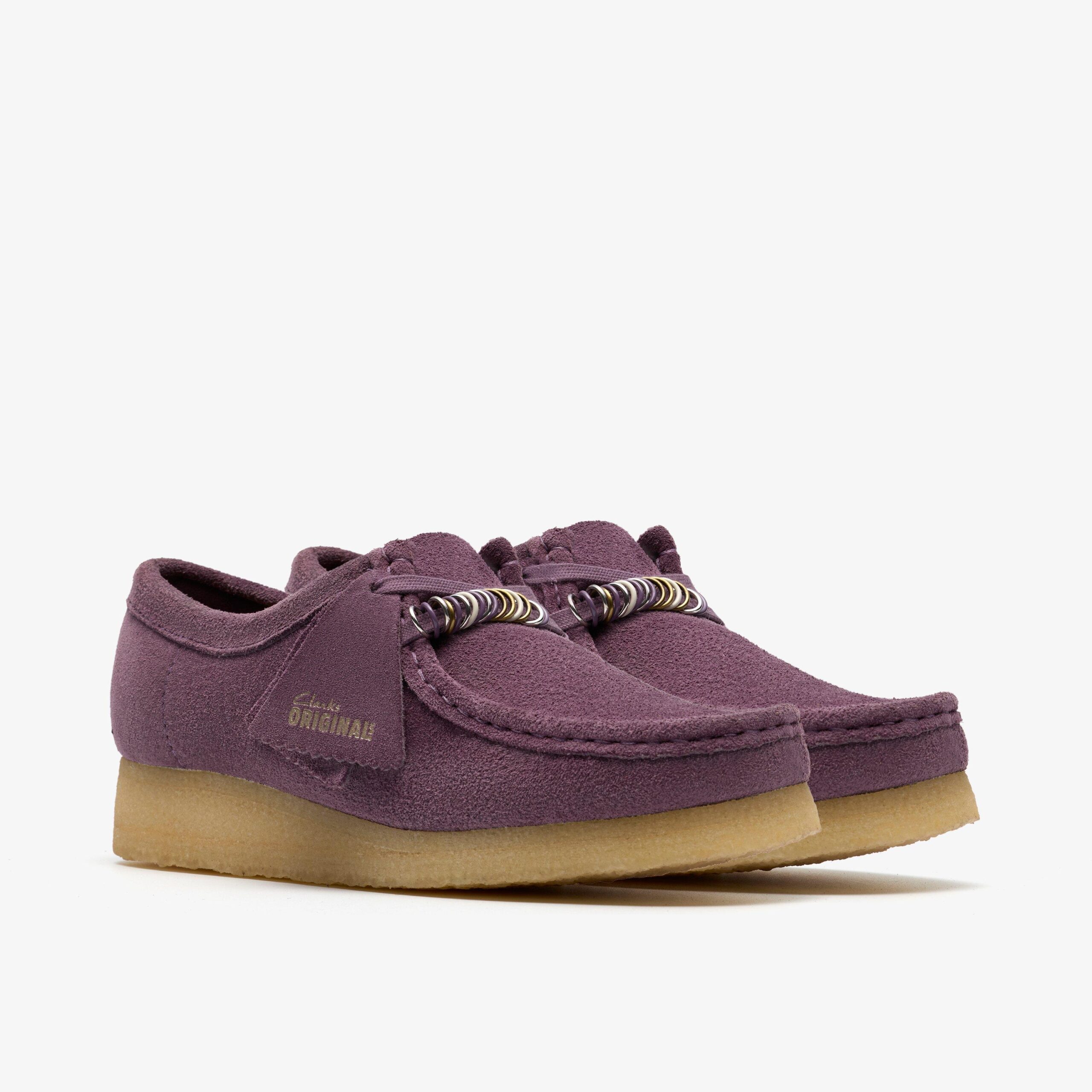 Wallabee Plum Suede - Image 5