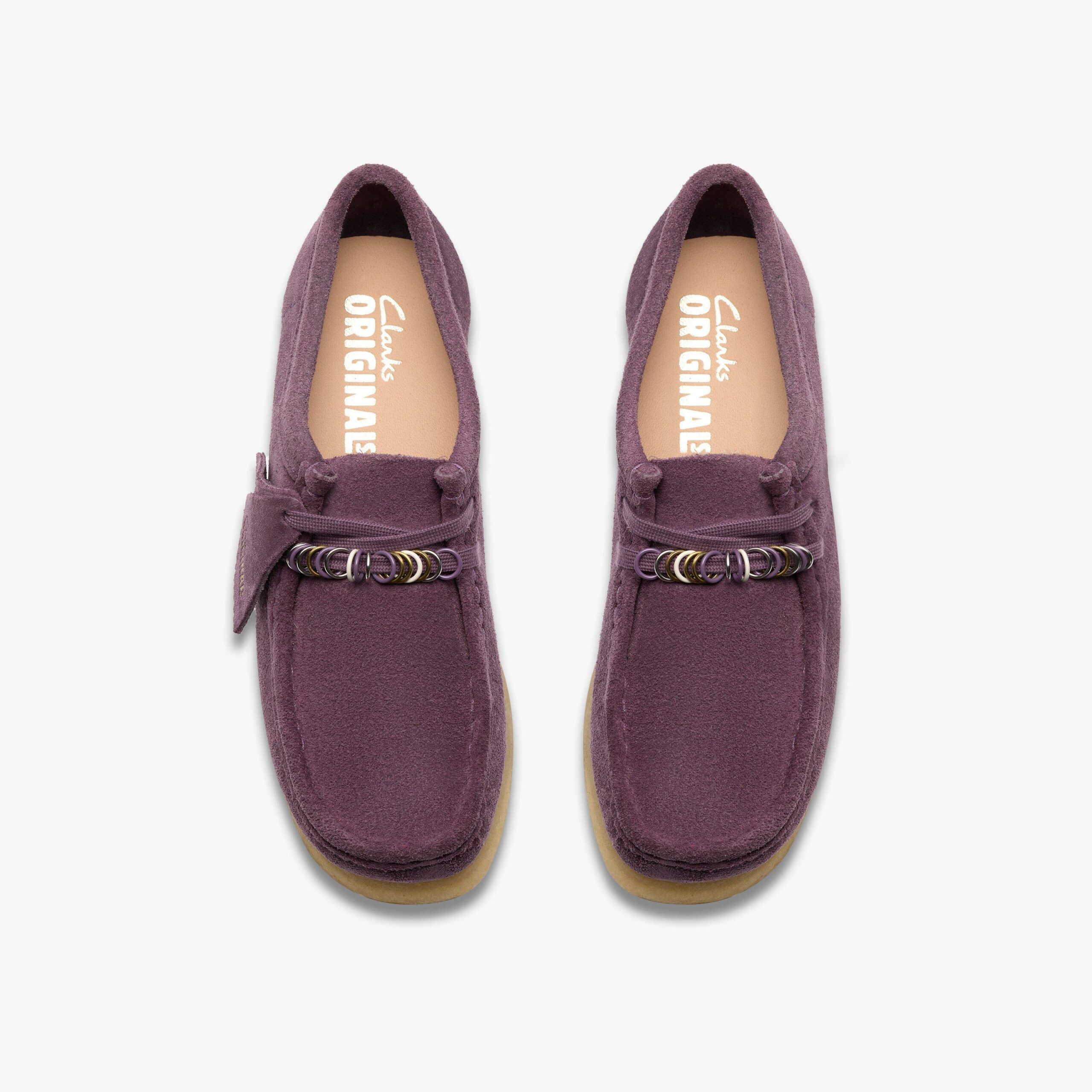 Wallabee Plum Suede - Image 7