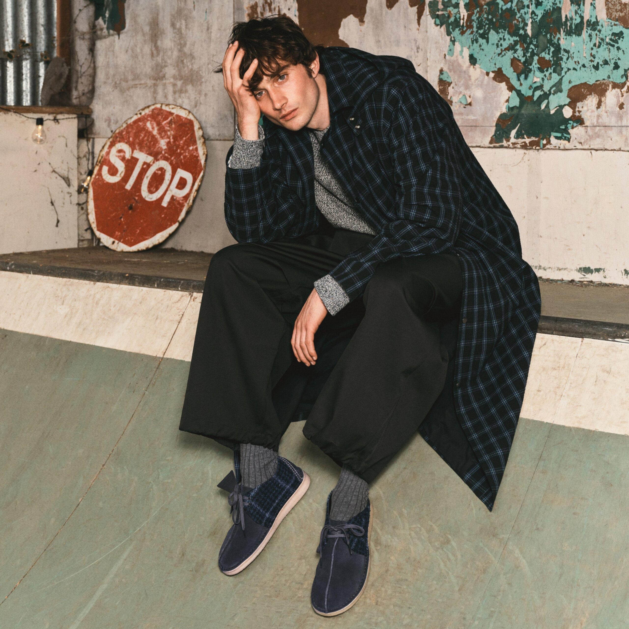 Desert Trek Navy Tweed Combination - Image 8