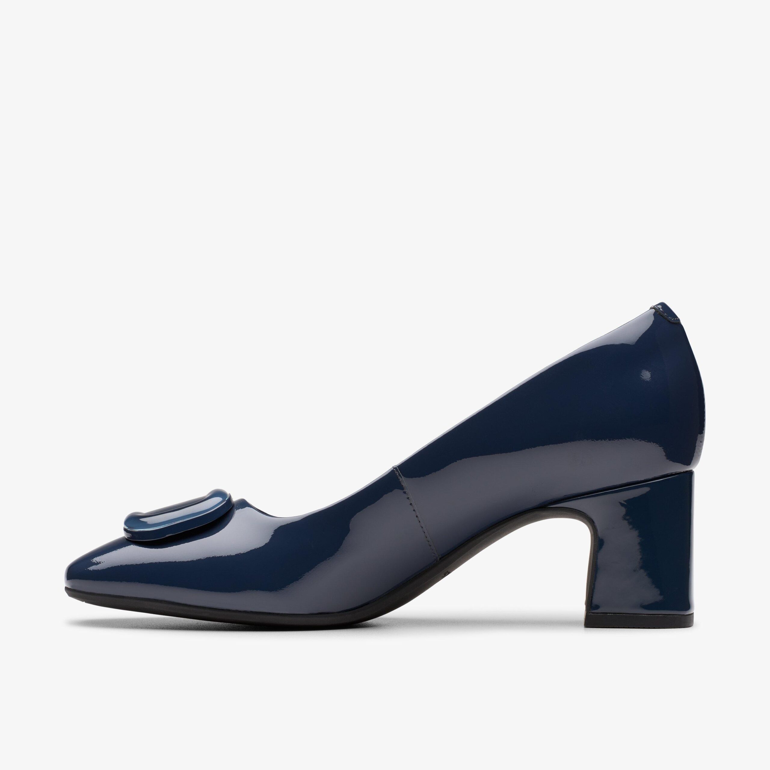 Fernie Trim Navy Patent - Image 2