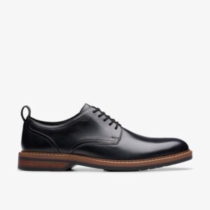 Aldwin Lace Black Leather