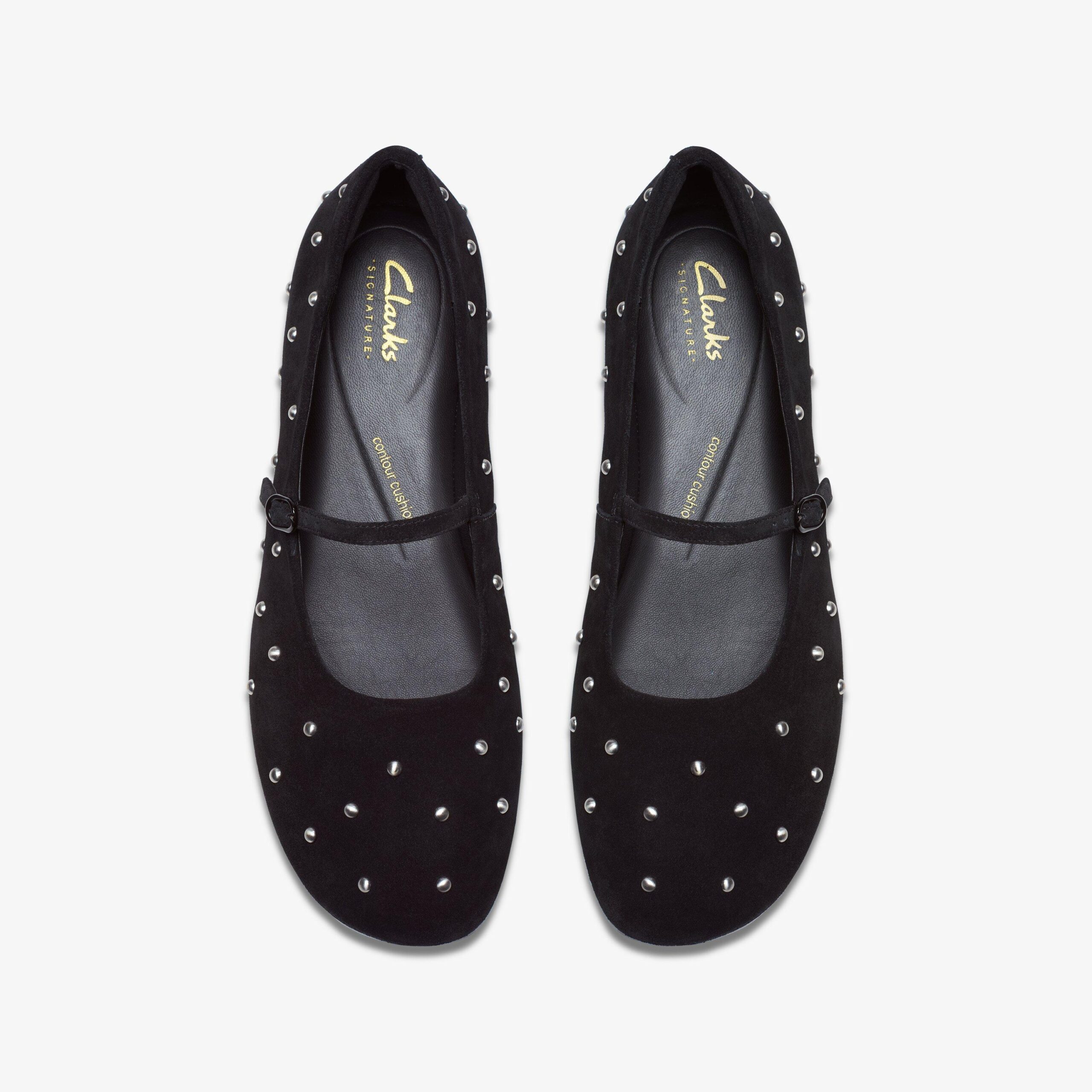 Livia Stud Black Suede - Image 6