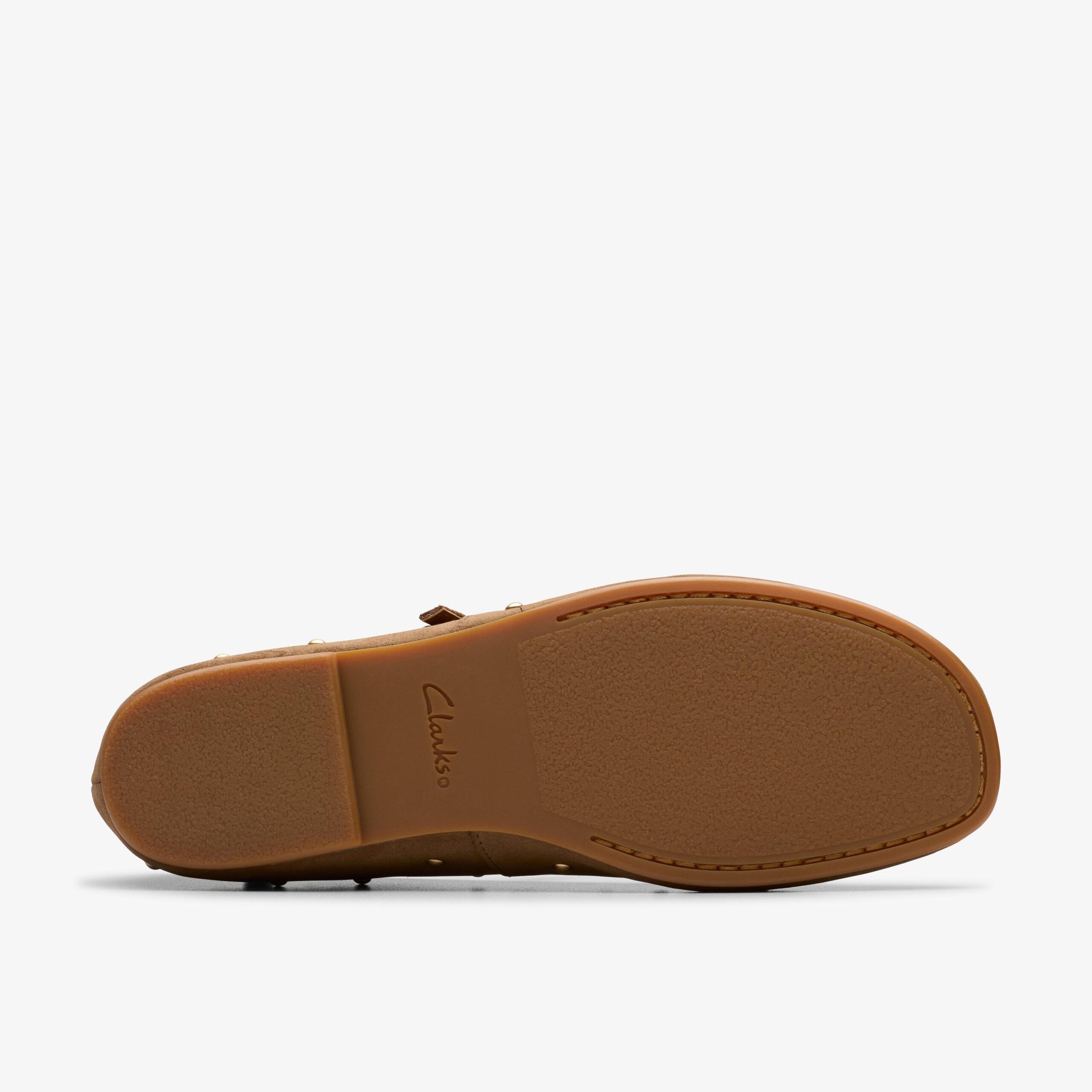 Livia Stud Walnut Suede - Image 3