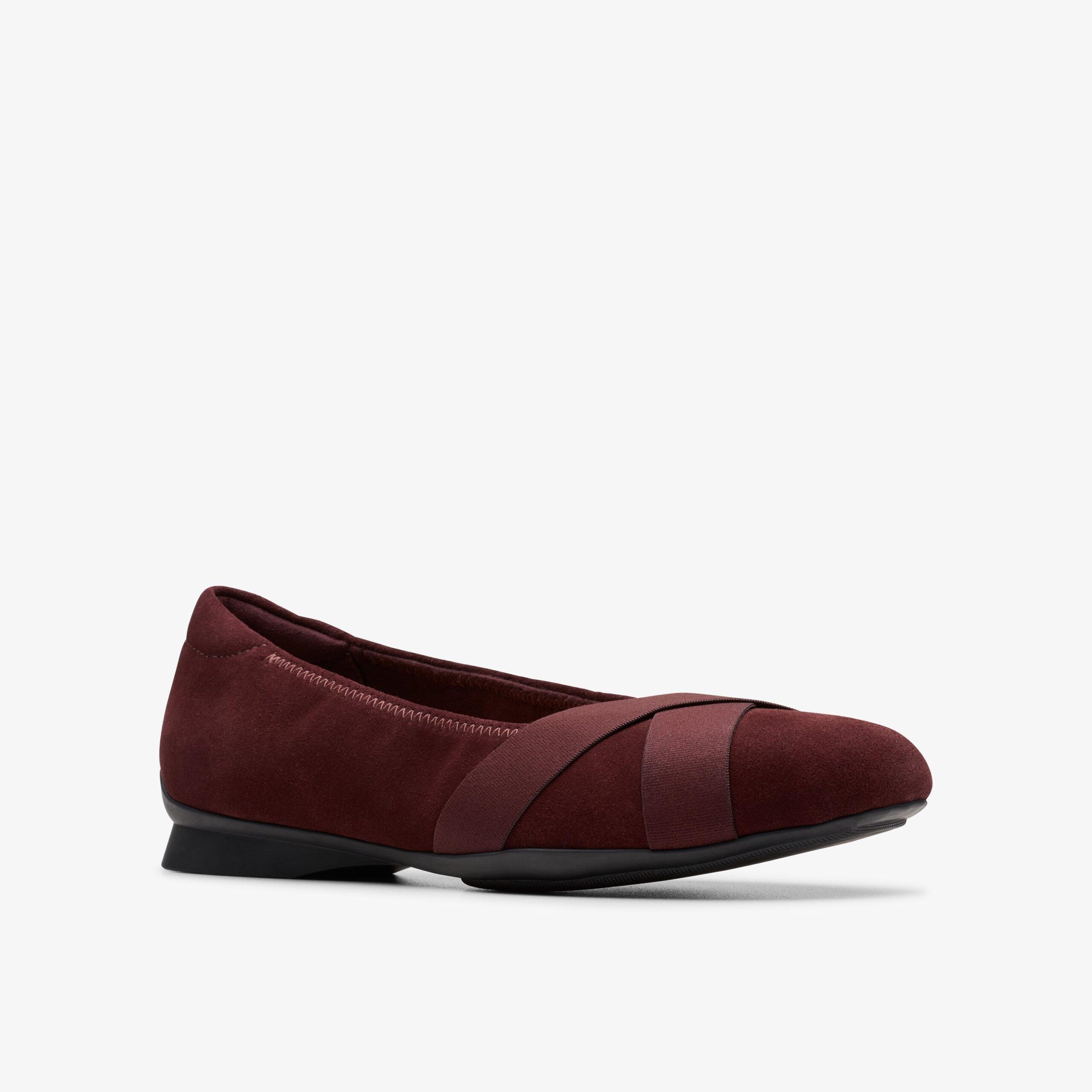 Jazmynn Gem Merlot Suede - Image 4
