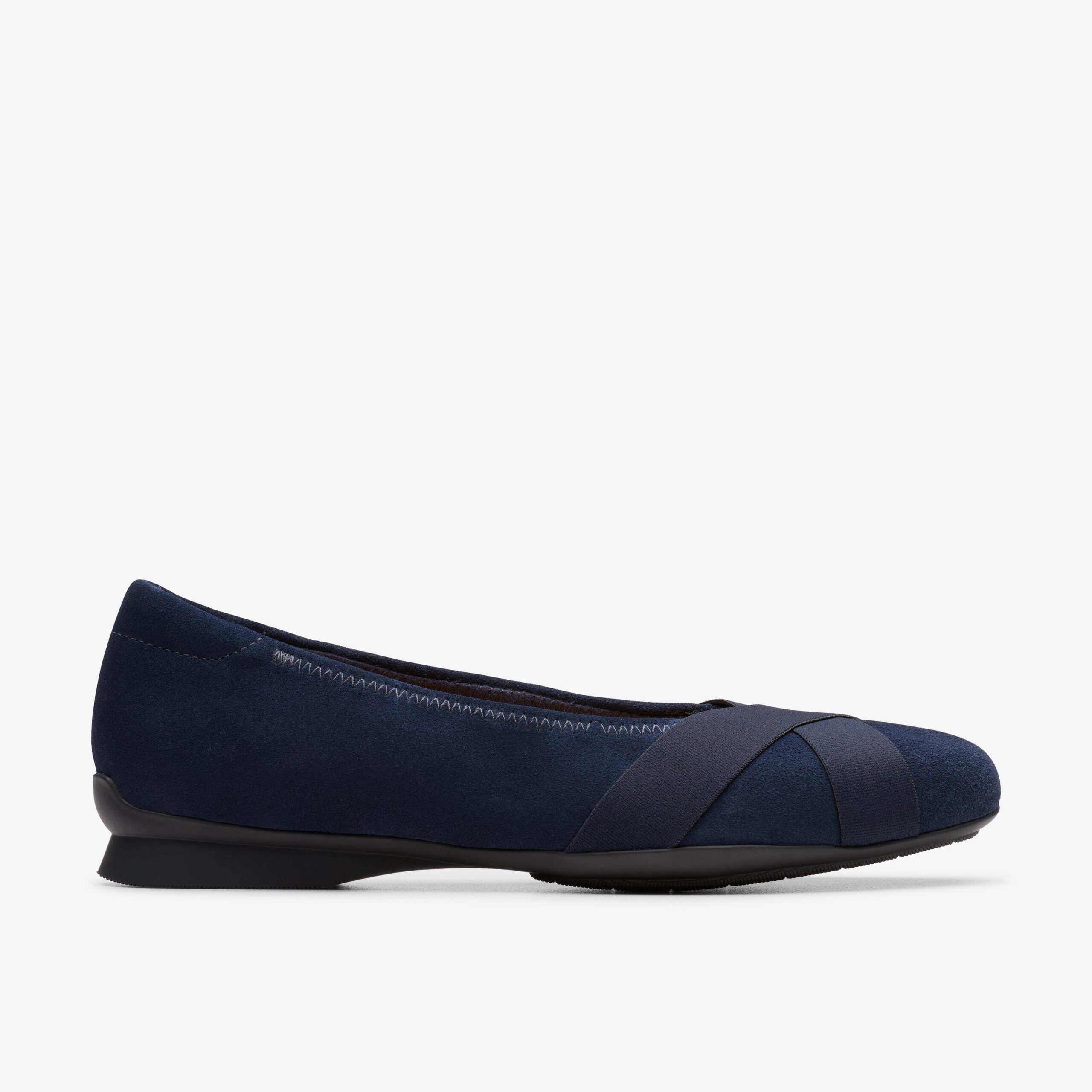 Jazmynn Gem Navy Suede