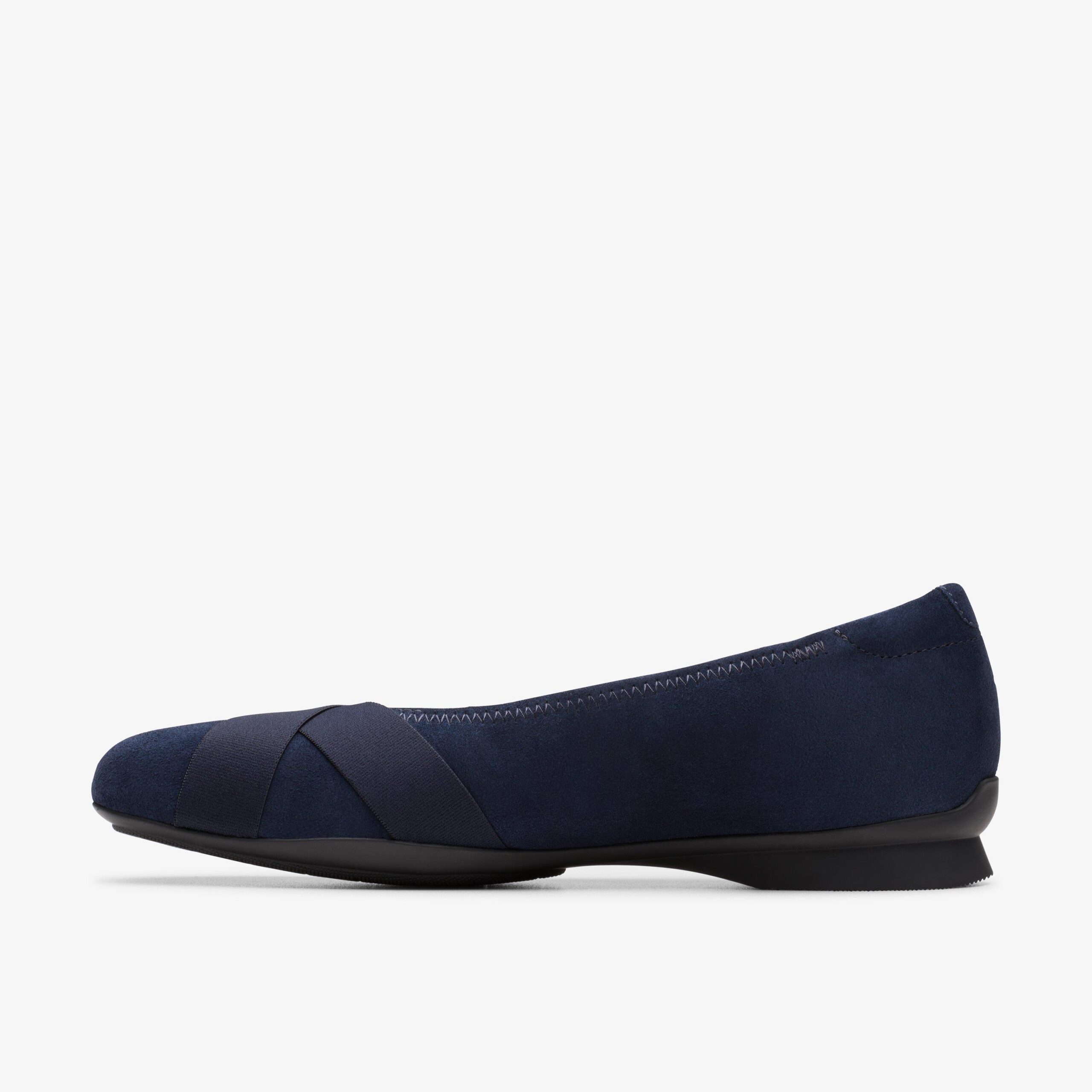 Jazmynn Gem Navy Suede - Image 2