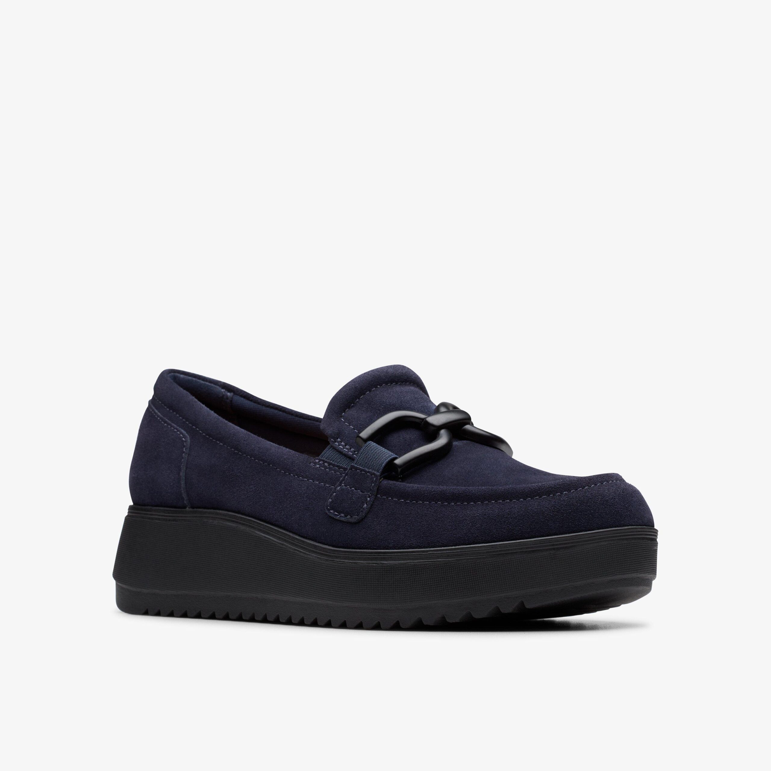 Zylah Top Navy Suede - Image 4
