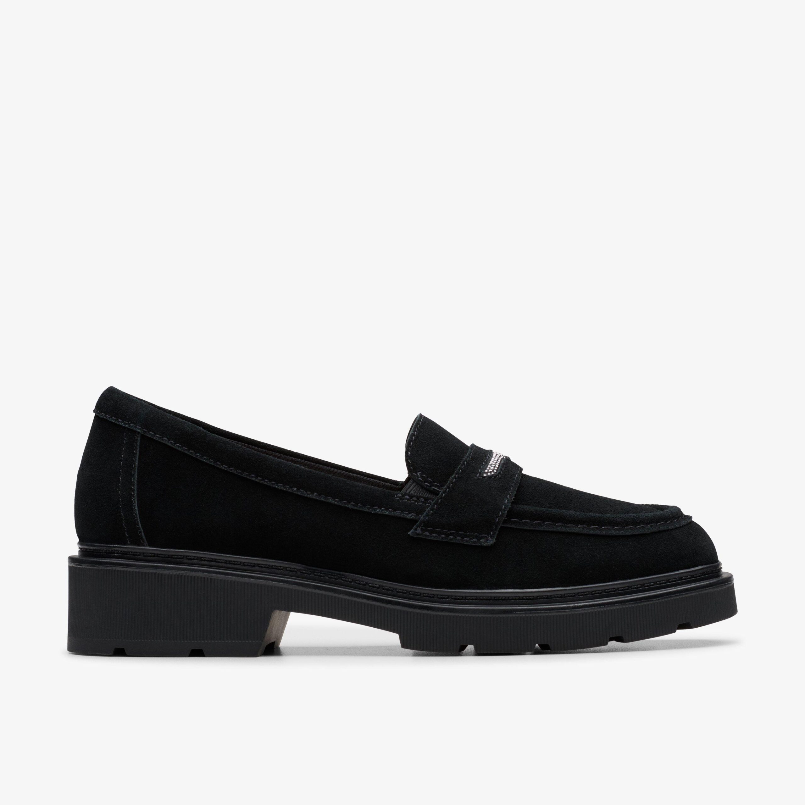 Lauryl Step Black Suede