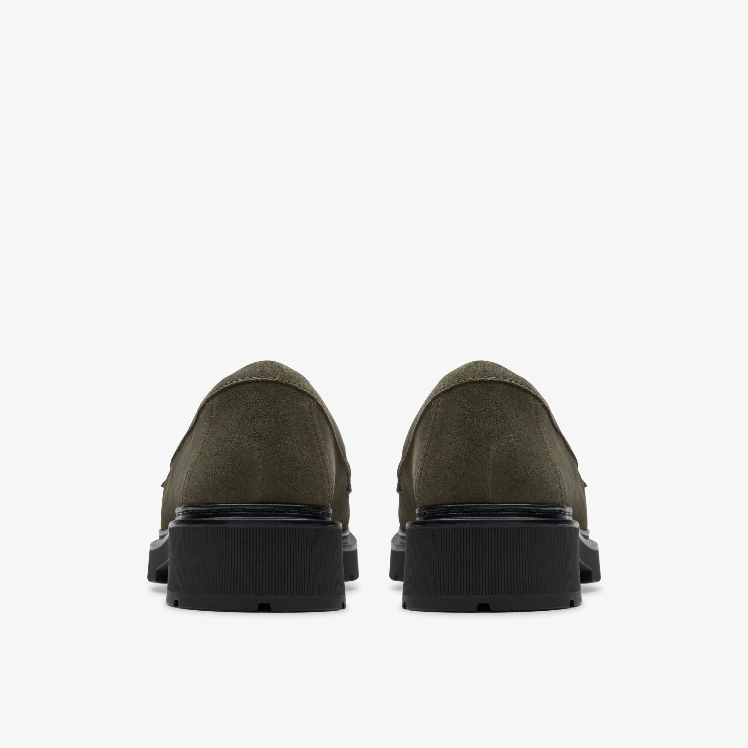 Lauryl Step Dark Olive Suede - Image 4