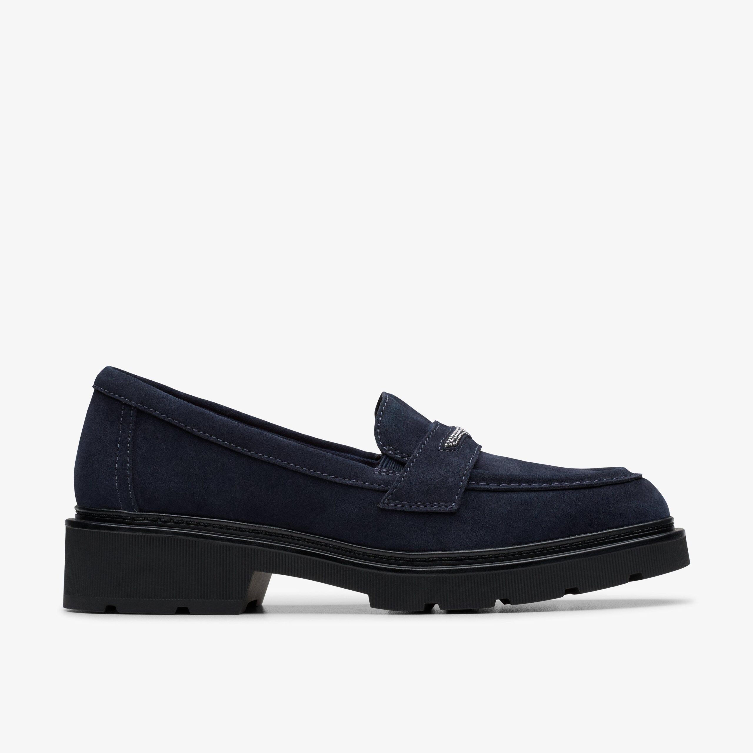 Lauryl Step Navy Suede