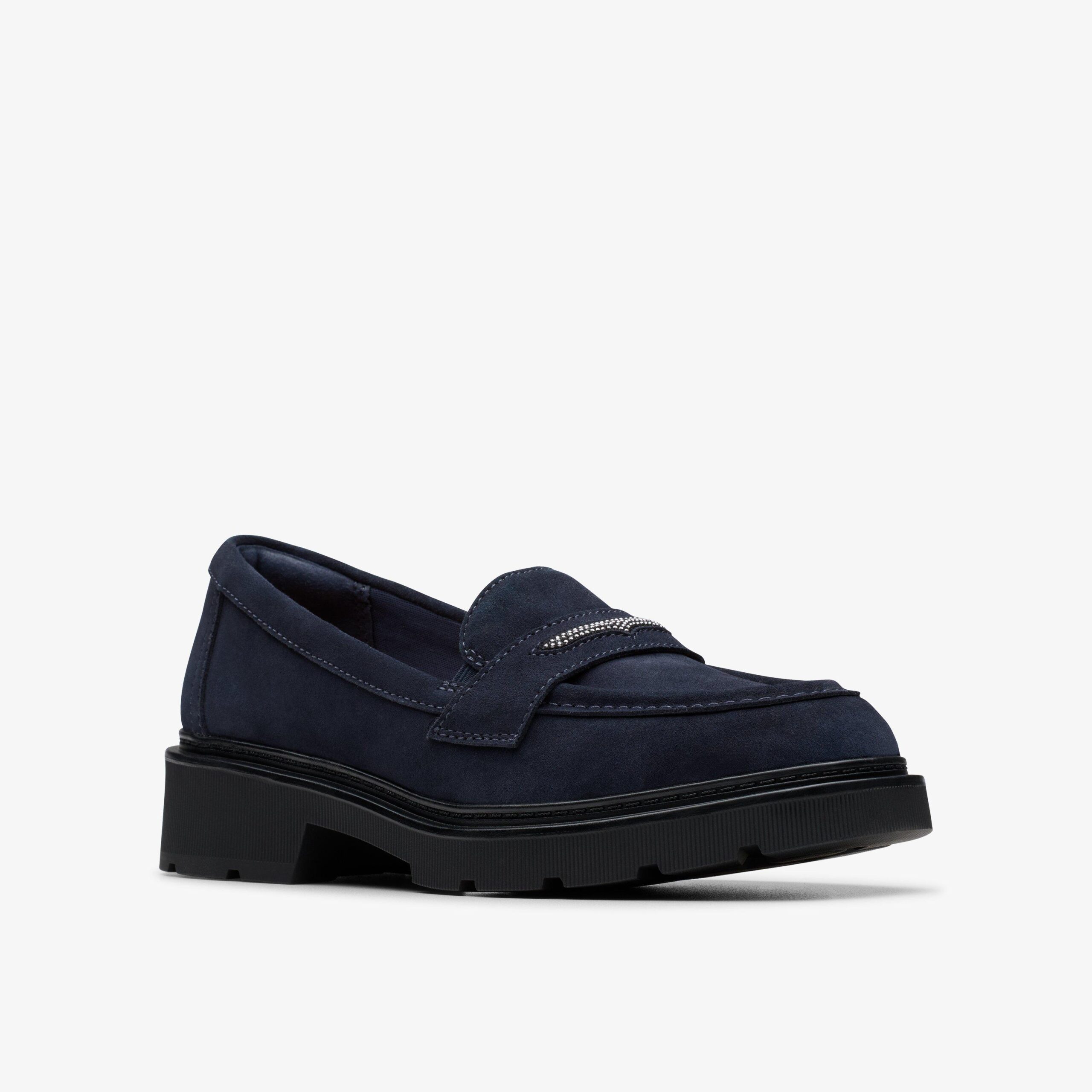 Lauryl Step Navy Suede - Image 5