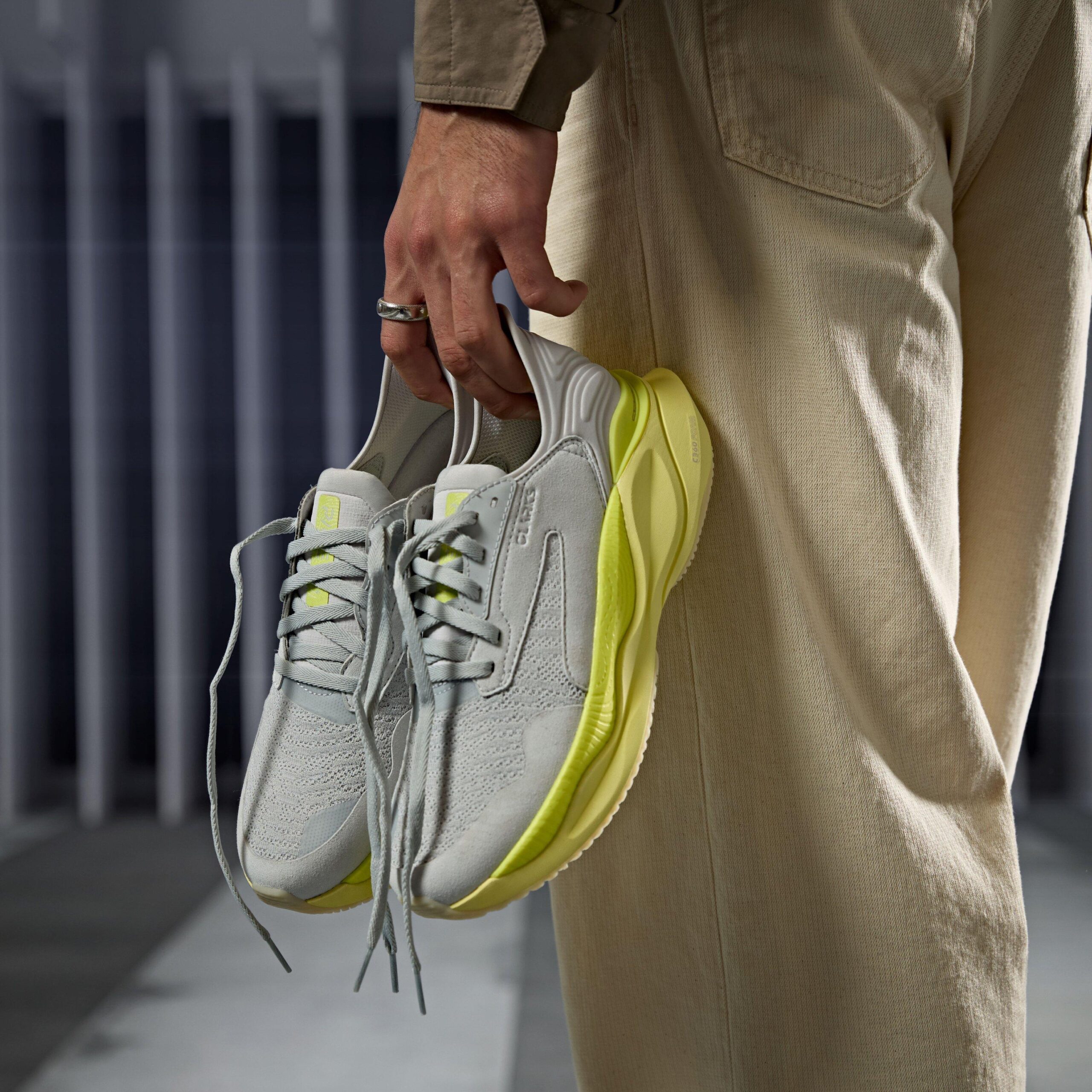 Clarks Pace Lime Combination - Image 5