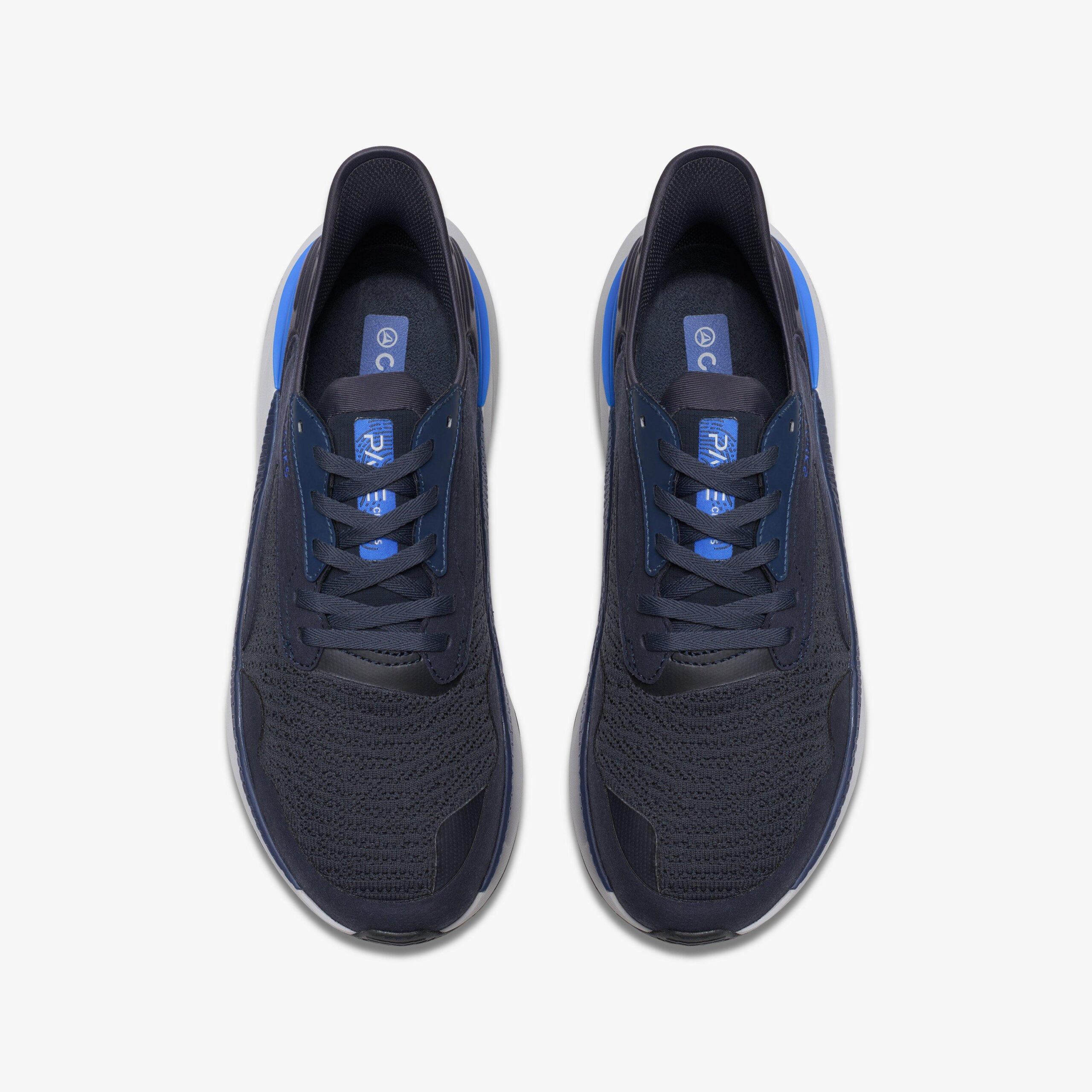 Clarks Pace Navy - Image 3