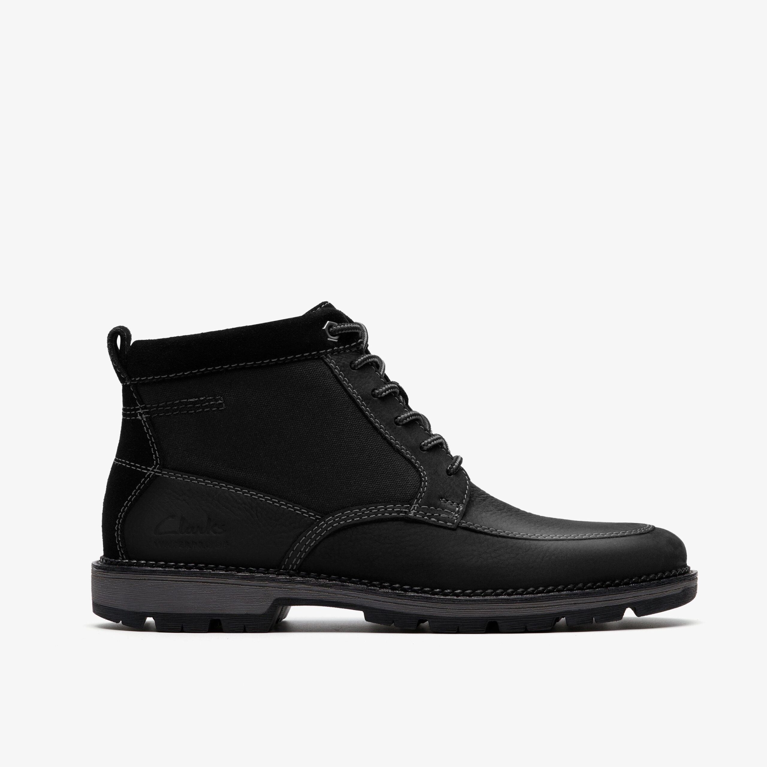 Maplewalk Rise Waterproof Black Leather