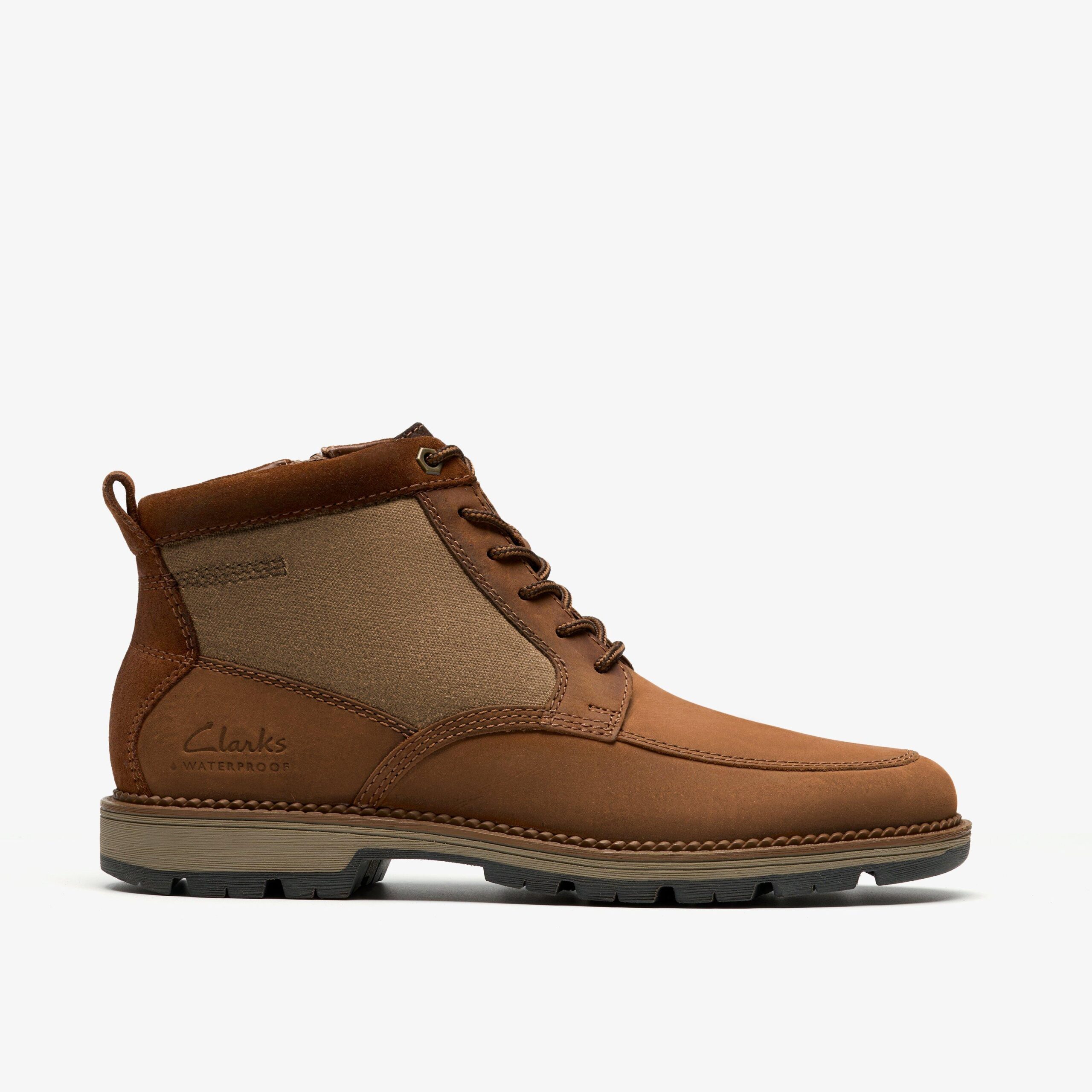 Maplewalk Rise Waterproof Dark Tan Leather
