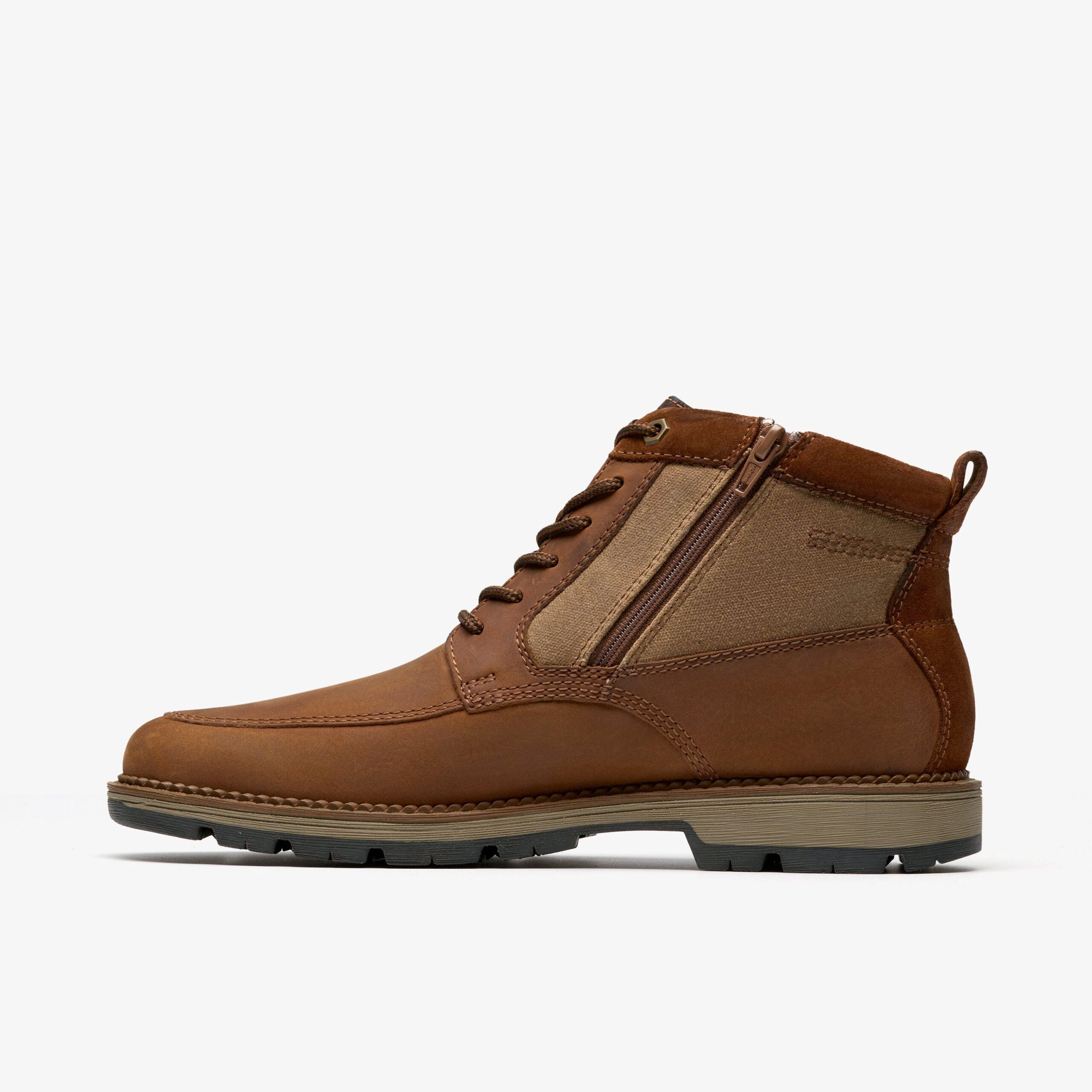 Maplewalk Rise Waterproof Dark Tan Leather - Image 2