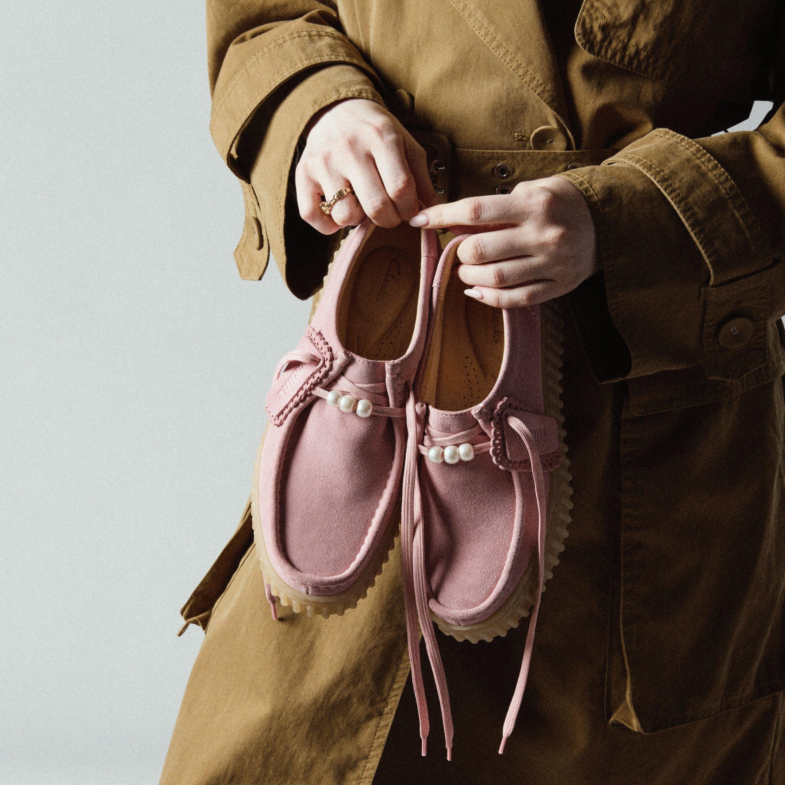Torhill Bee Dusty Rose Suede - Image 9