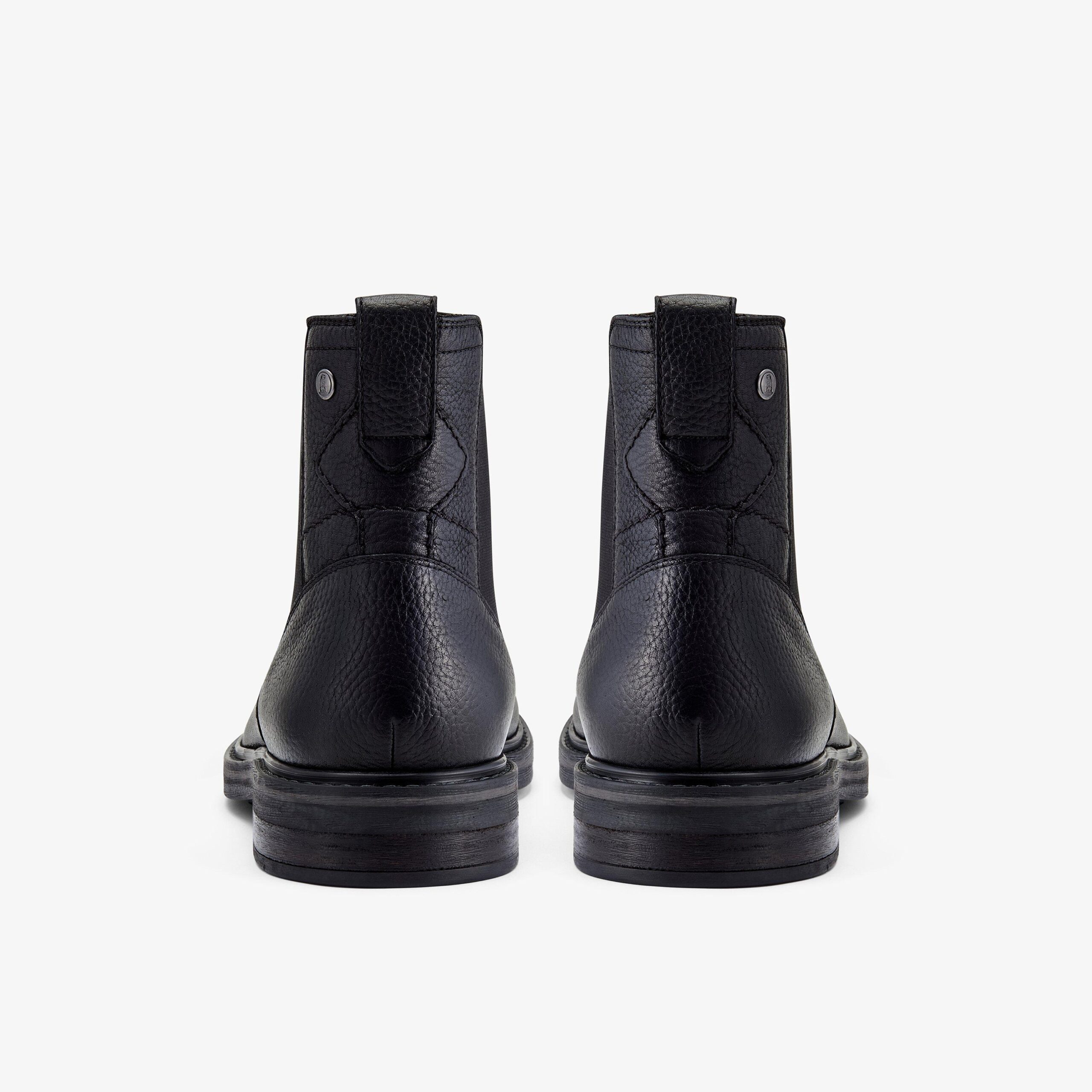 Newford Easy Waterproof Black Warmlined Leather - Image 5