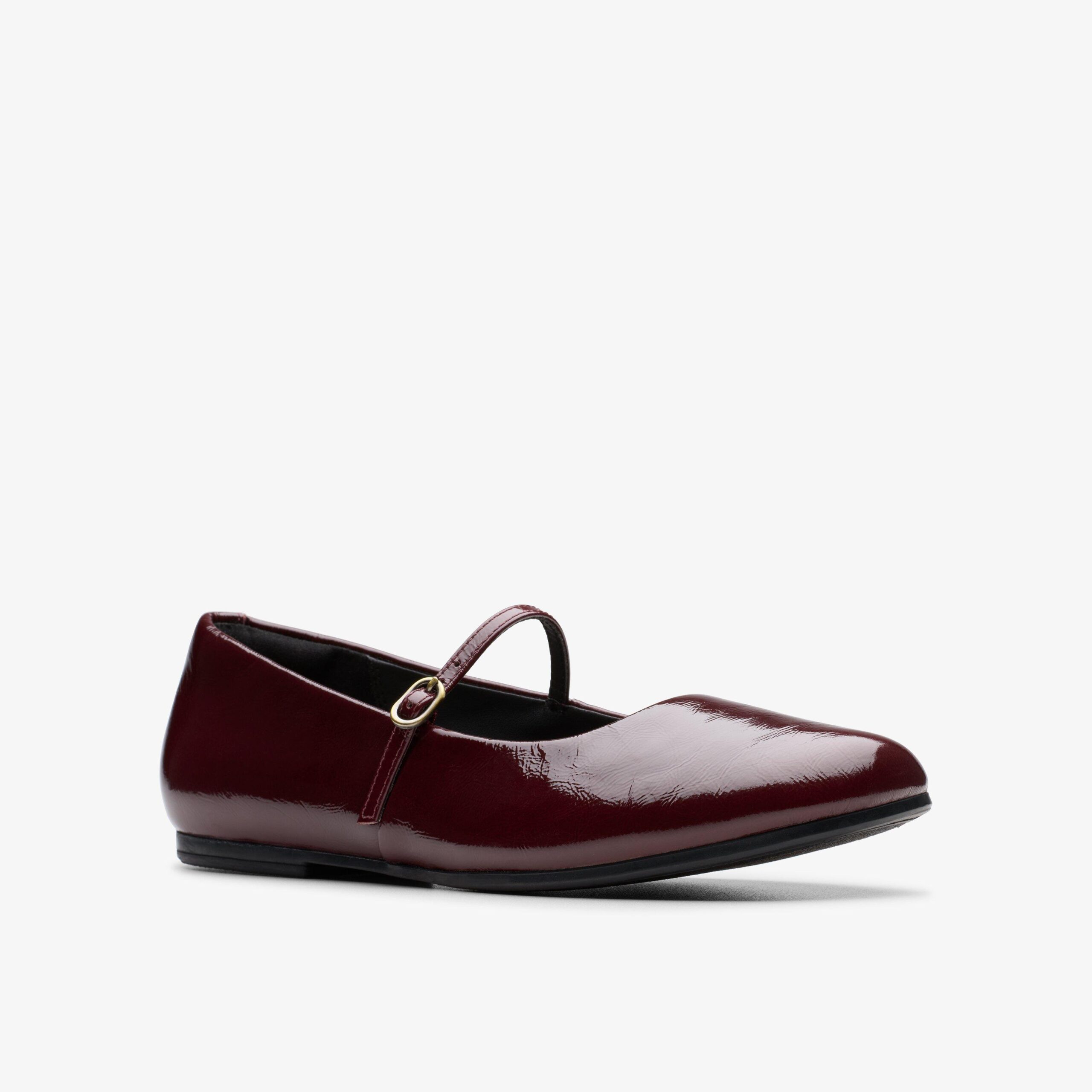 Livia Sky Burgundy Patent - Image 4