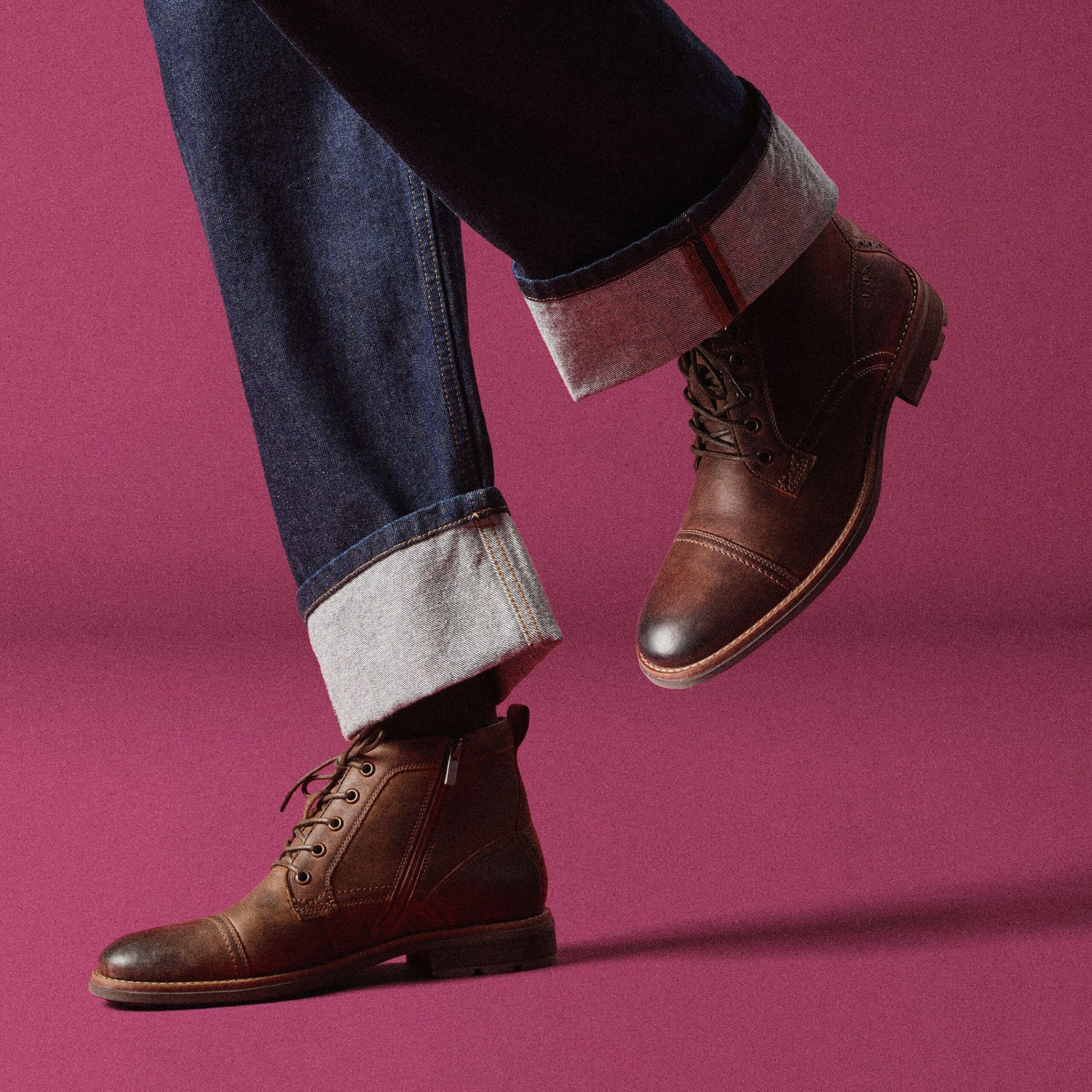 Emmet Zip Brown Distressed - Image 2