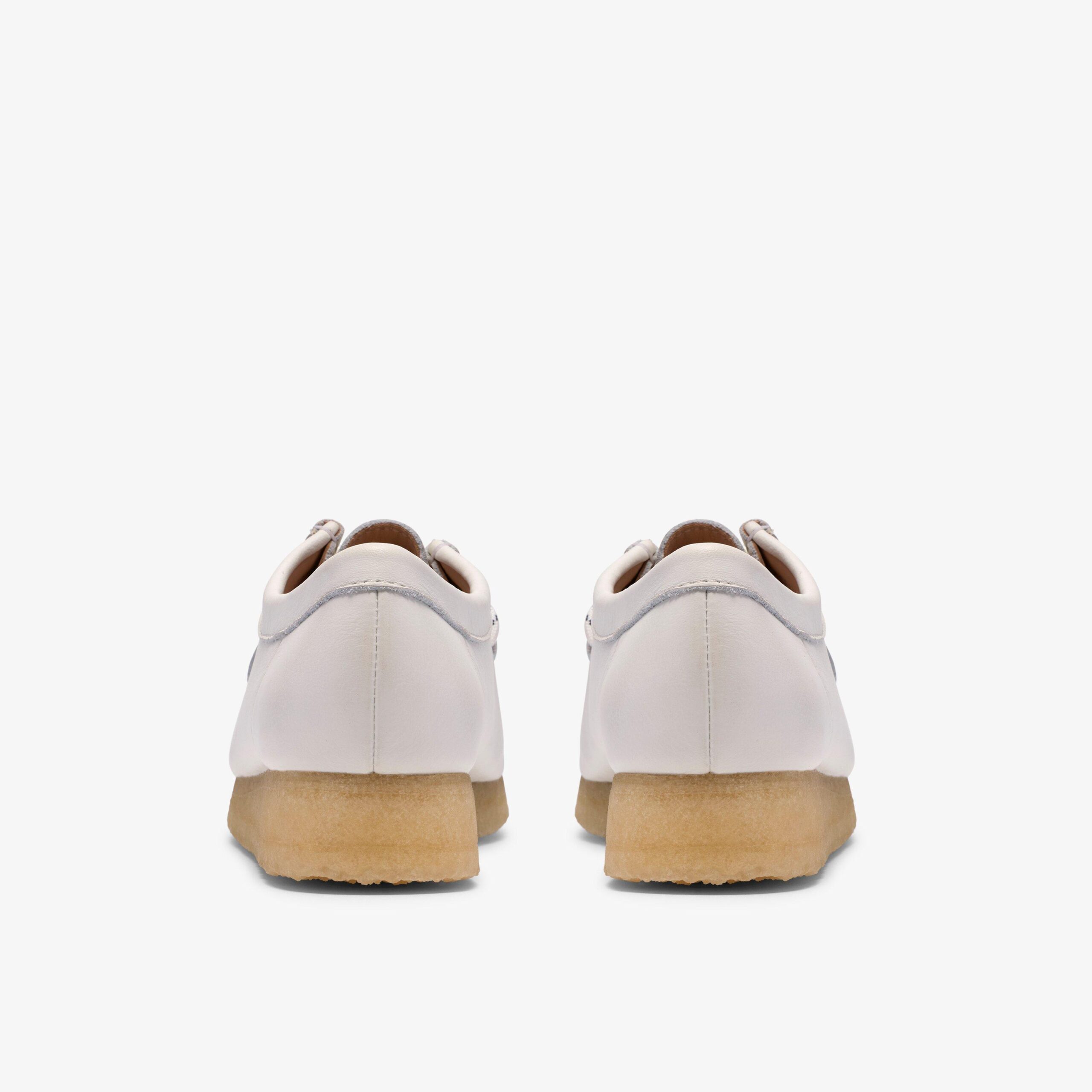 Wallabee White Grain Leather - Image 5