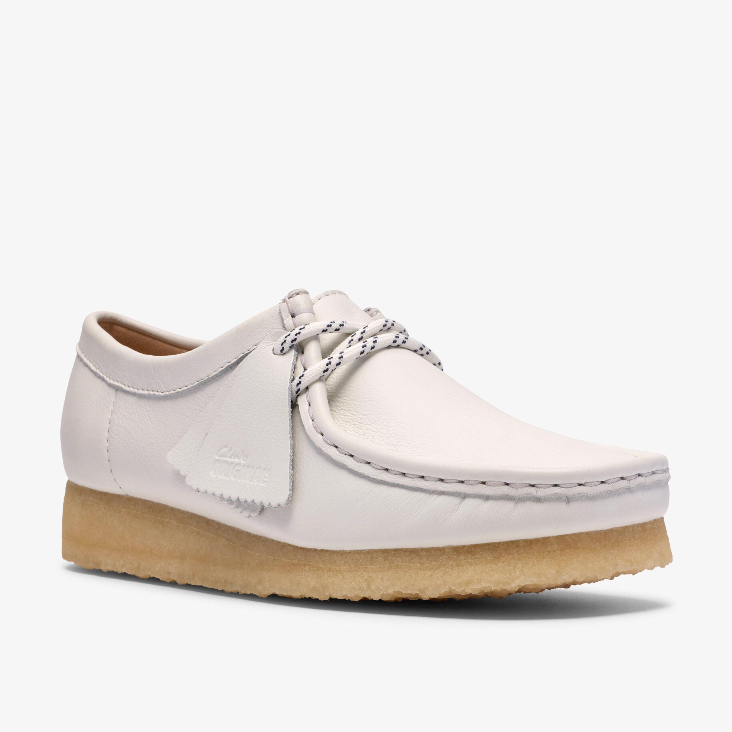 Wallabee White Grain Leather - Image 7