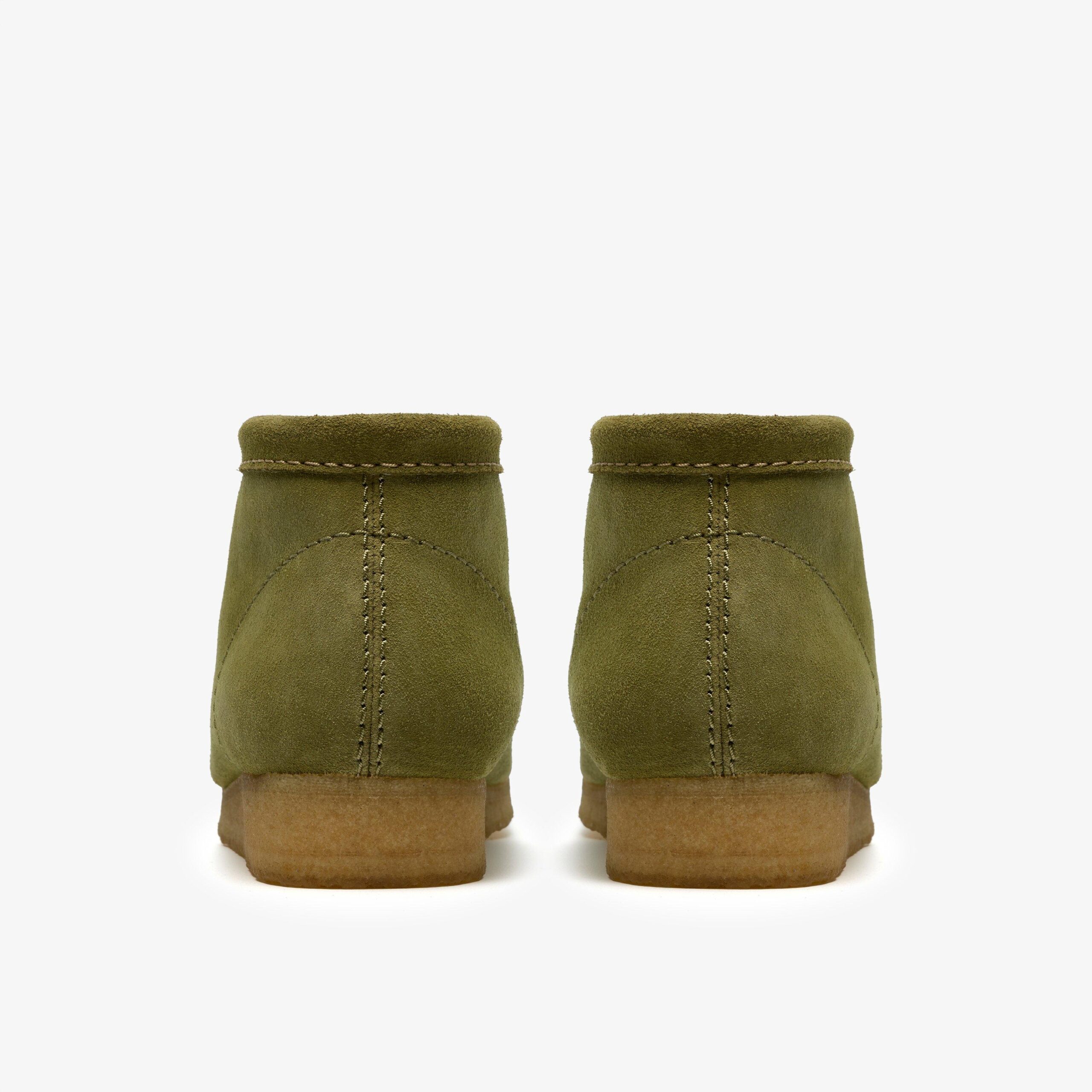 Wallabee Boot Green Suede - Image 3