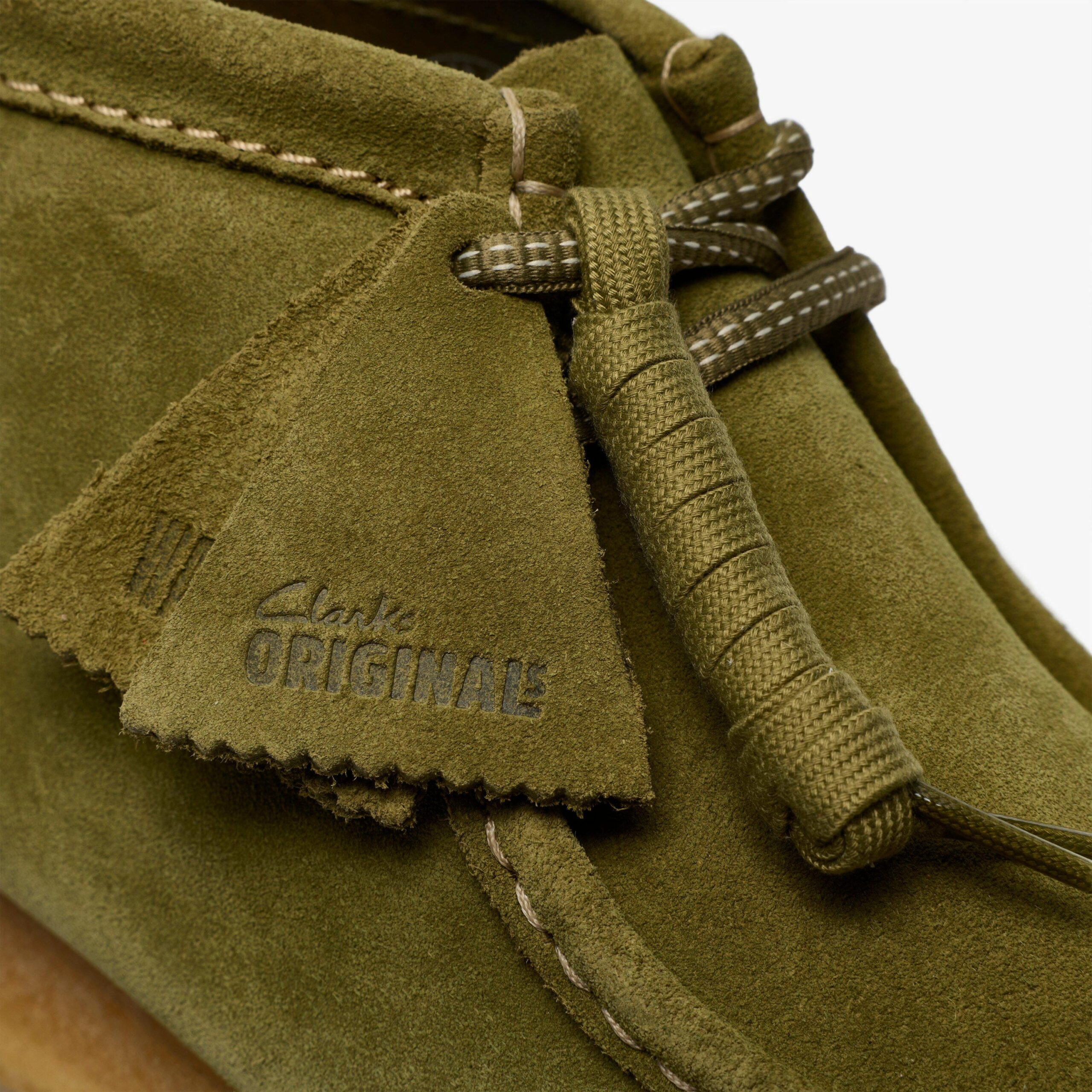 Wallabee Boot Green Suede - Image 6