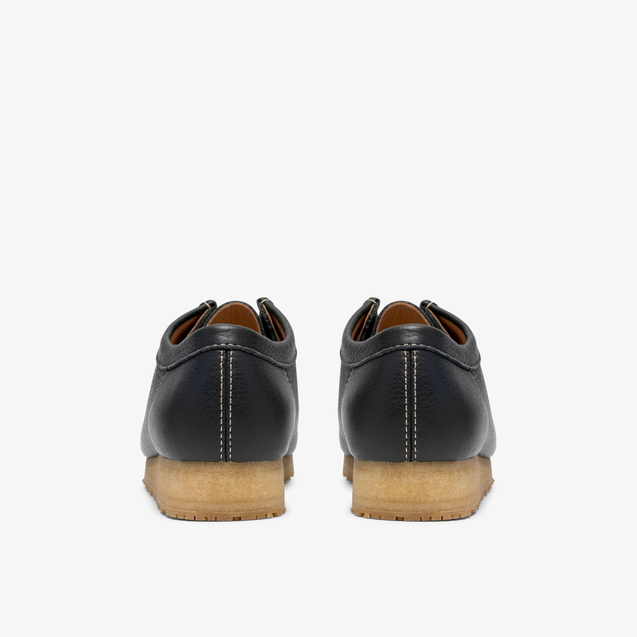 Wallabee RB Dark Green Leather - Image 3