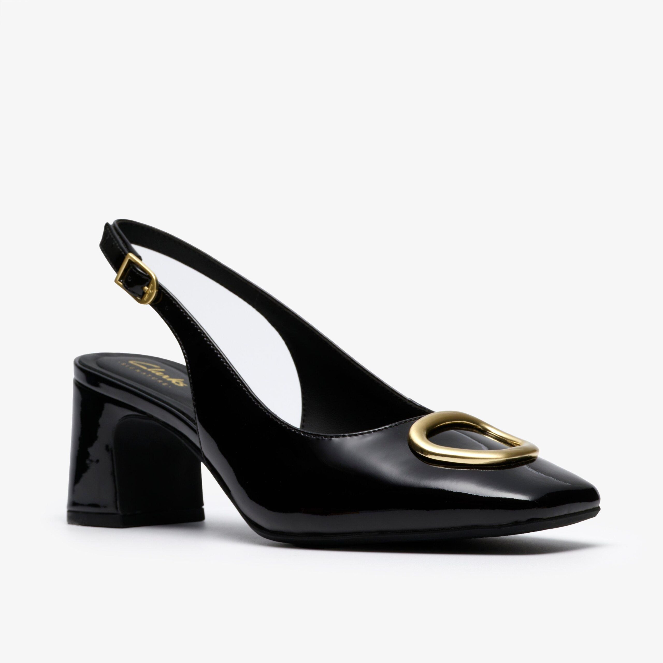 Fernie Sling Black Patent Leather - Image 4