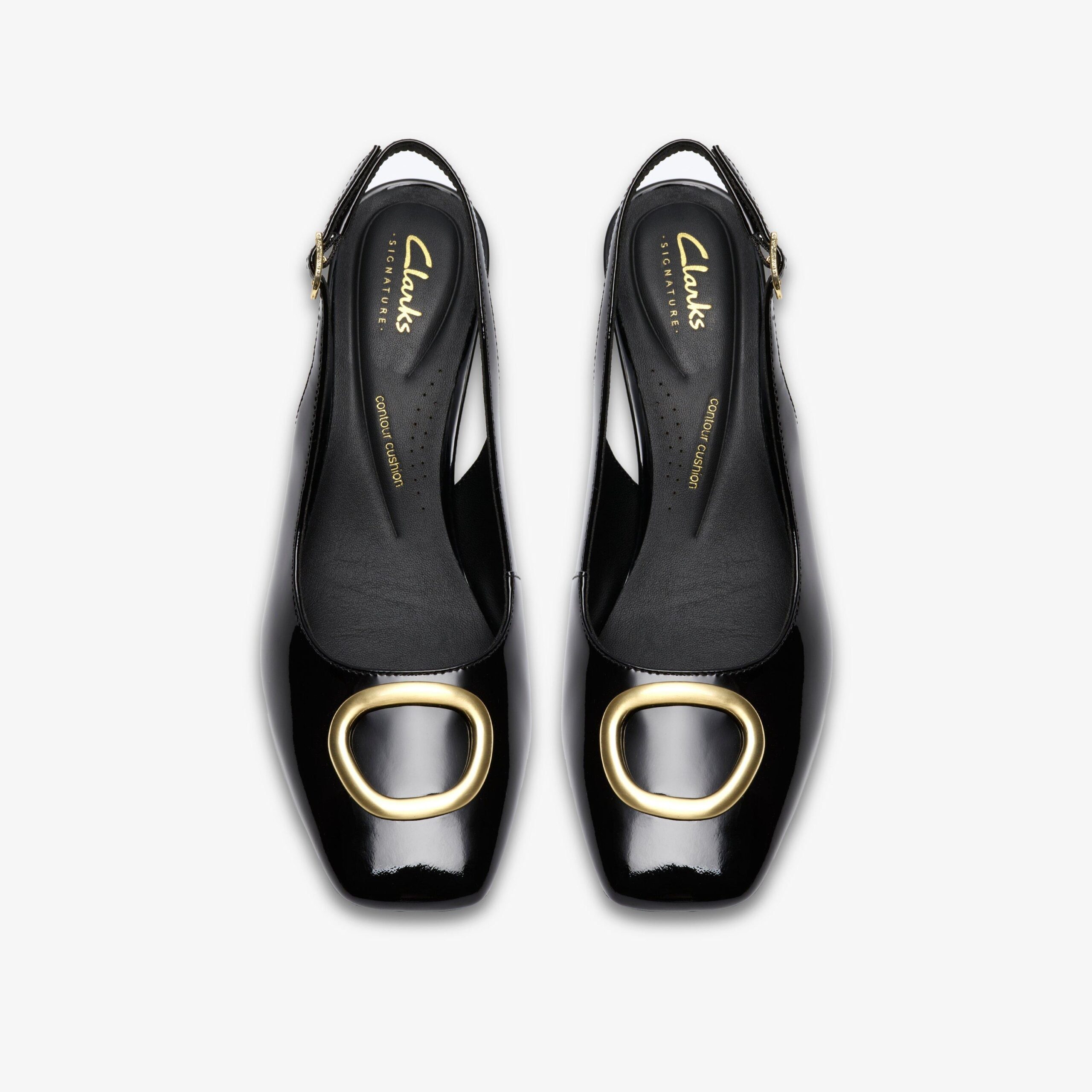 Fernie Sling Black Patent Leather - Image 6
