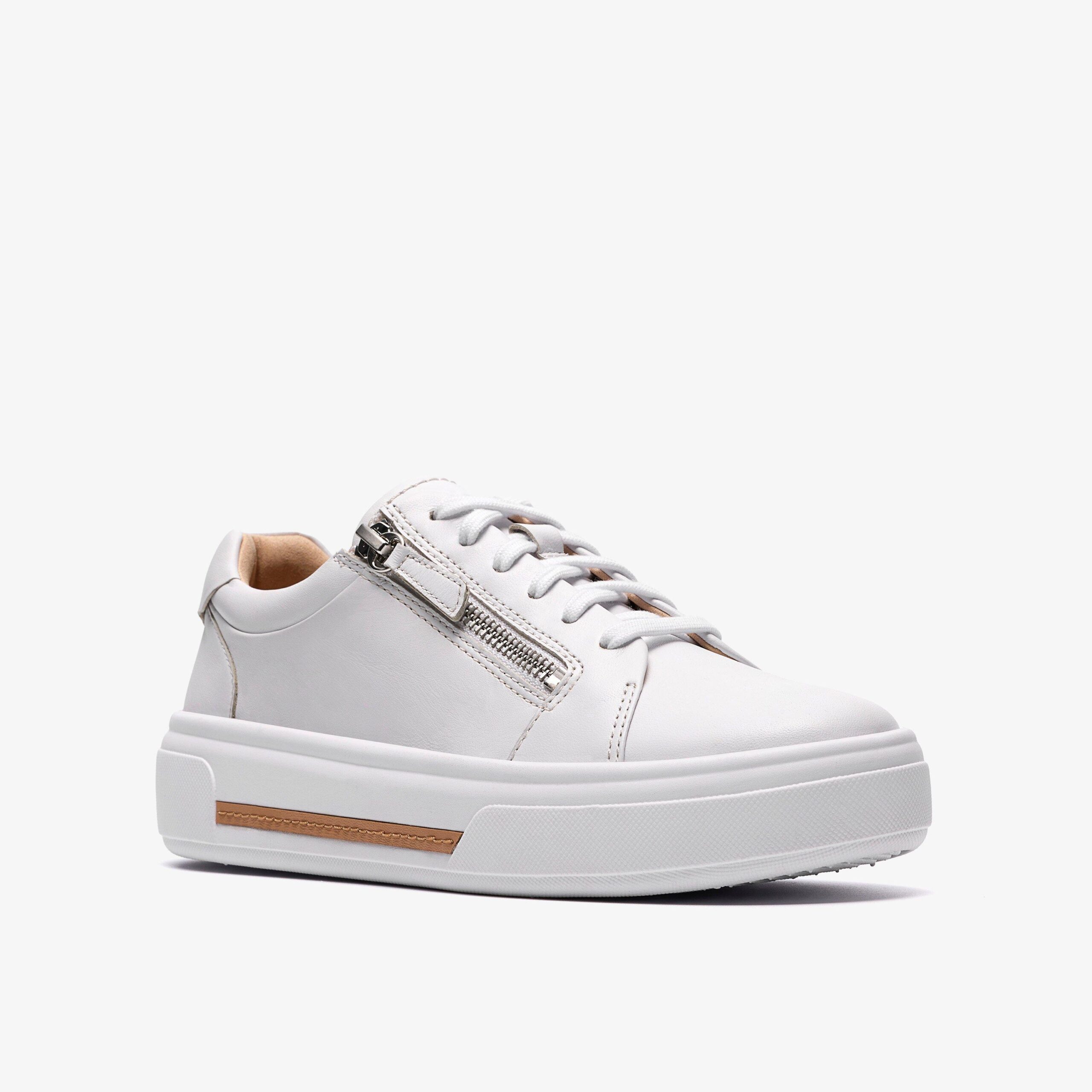 Hollyrose Zip White Leather - Image 4