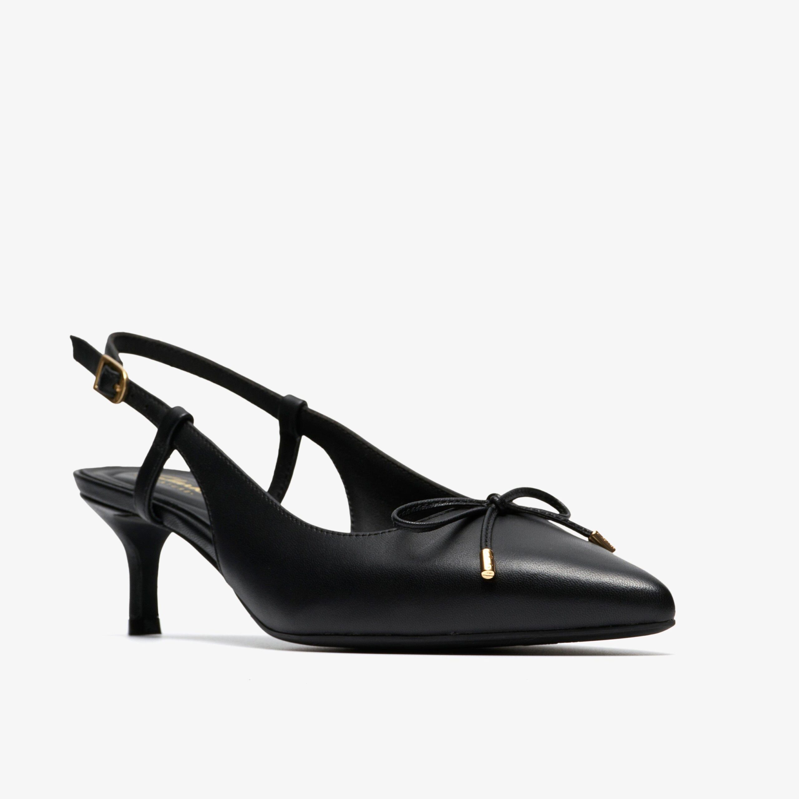Zarey Bow Black Leather - Image 4
